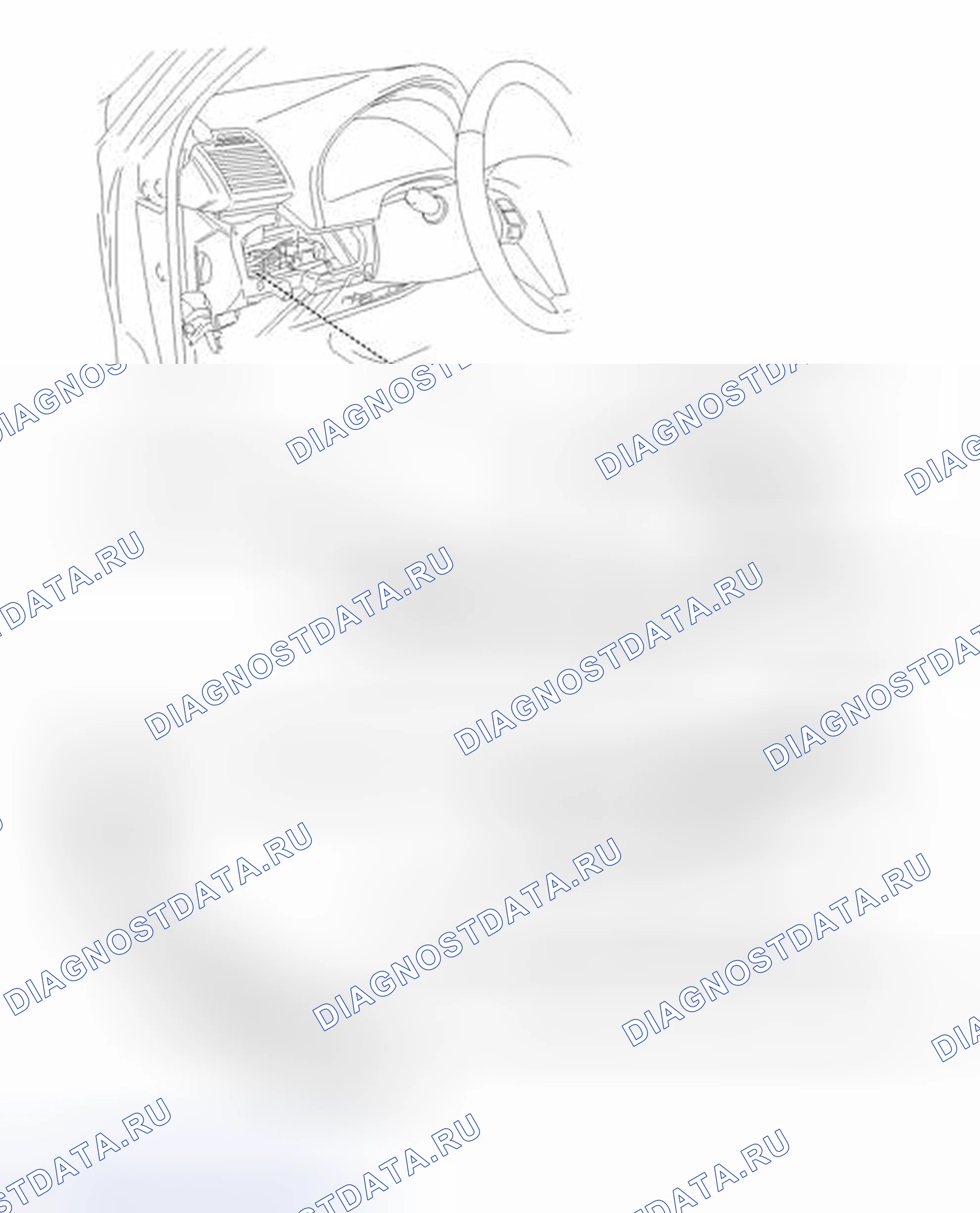 Рис. 317: ИЛЛЮСТРАЦИЯ. Toyota Camry XV40 рестайлинг