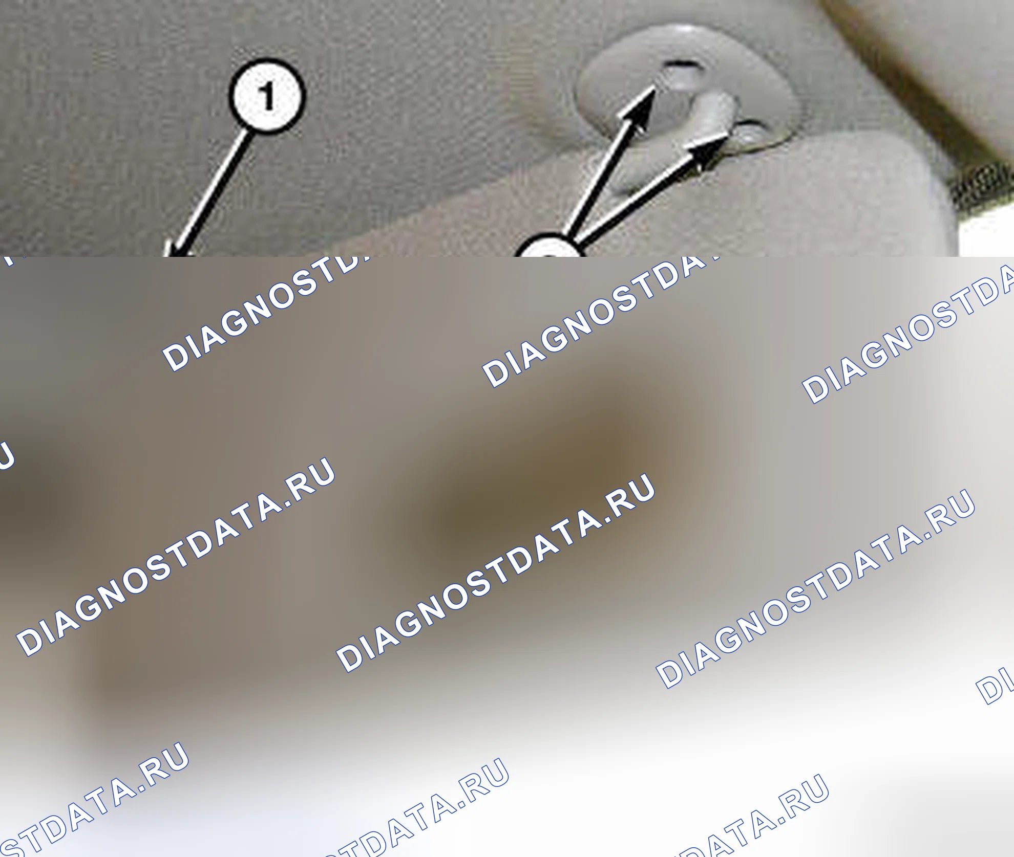 Рис. 139: ДЕМОНТАЖ. Dodge Journey I рестайлинг