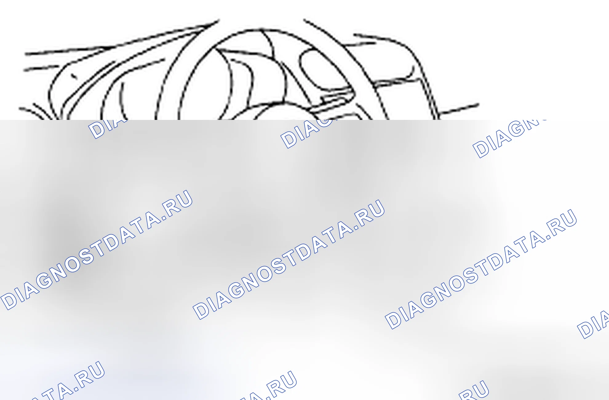 Рис. 110: Подготовка к настройке двигателя. Mazda CX-7 I