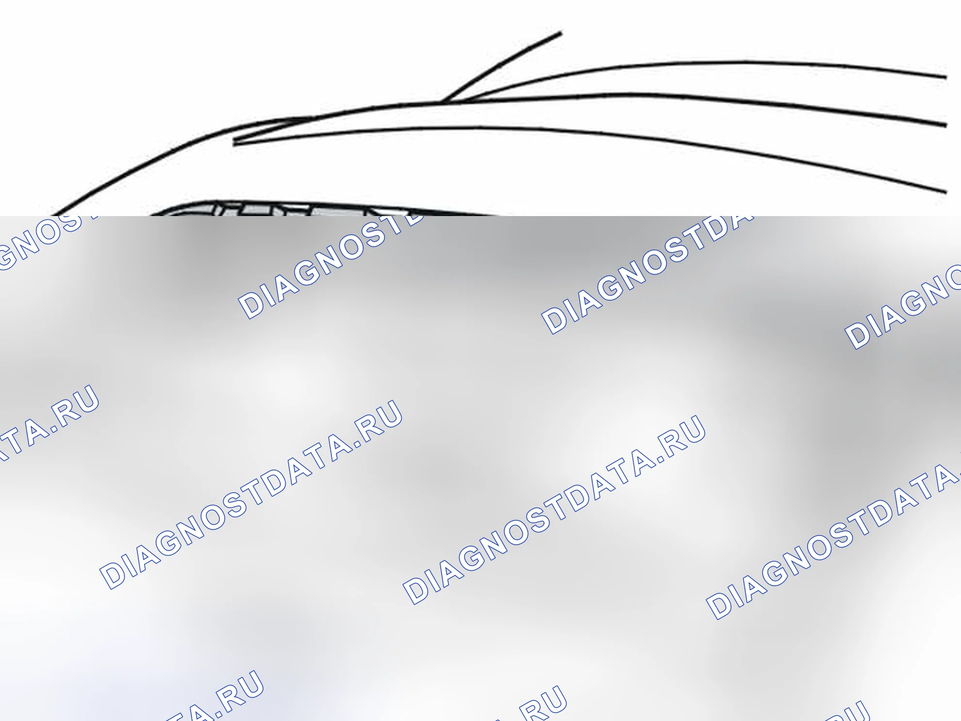 Рис. 336: ДЕМОНТАЖ СОЛНЦЕЗАЩИТНОЙ КРЫШИ ДЕФЛЕКТОРА ВЕТРА. Volvo S40 II рестайлинг