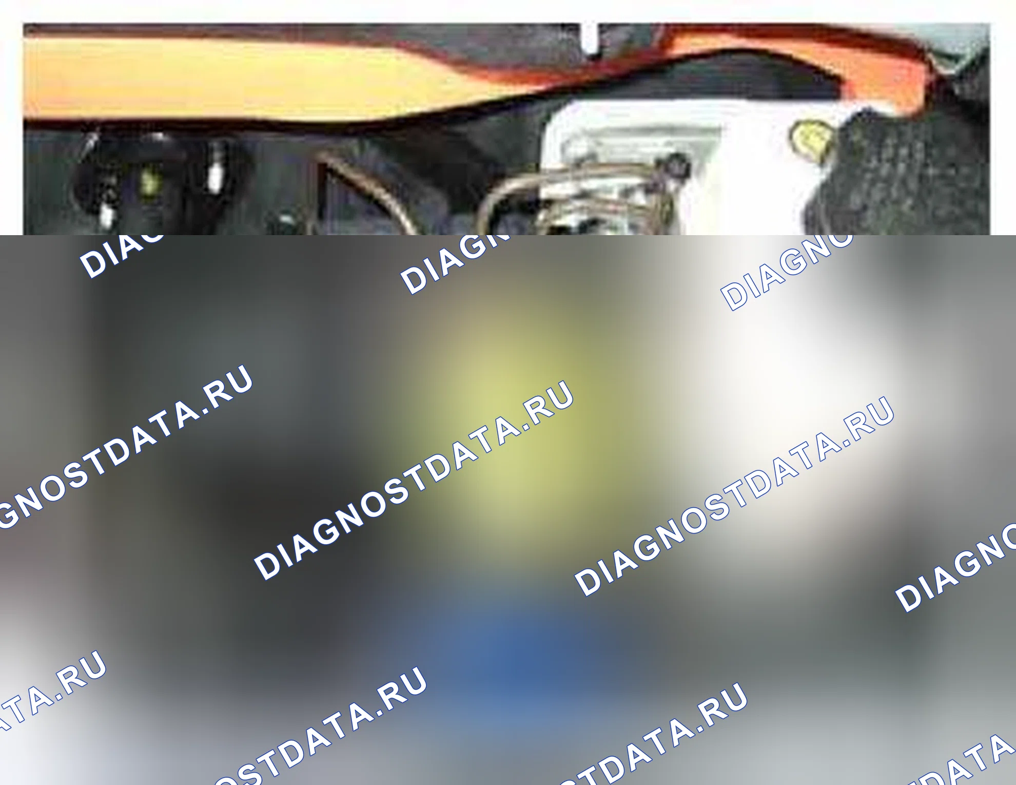 Рис. 204: Расположение компонентов. Kia Optima III
