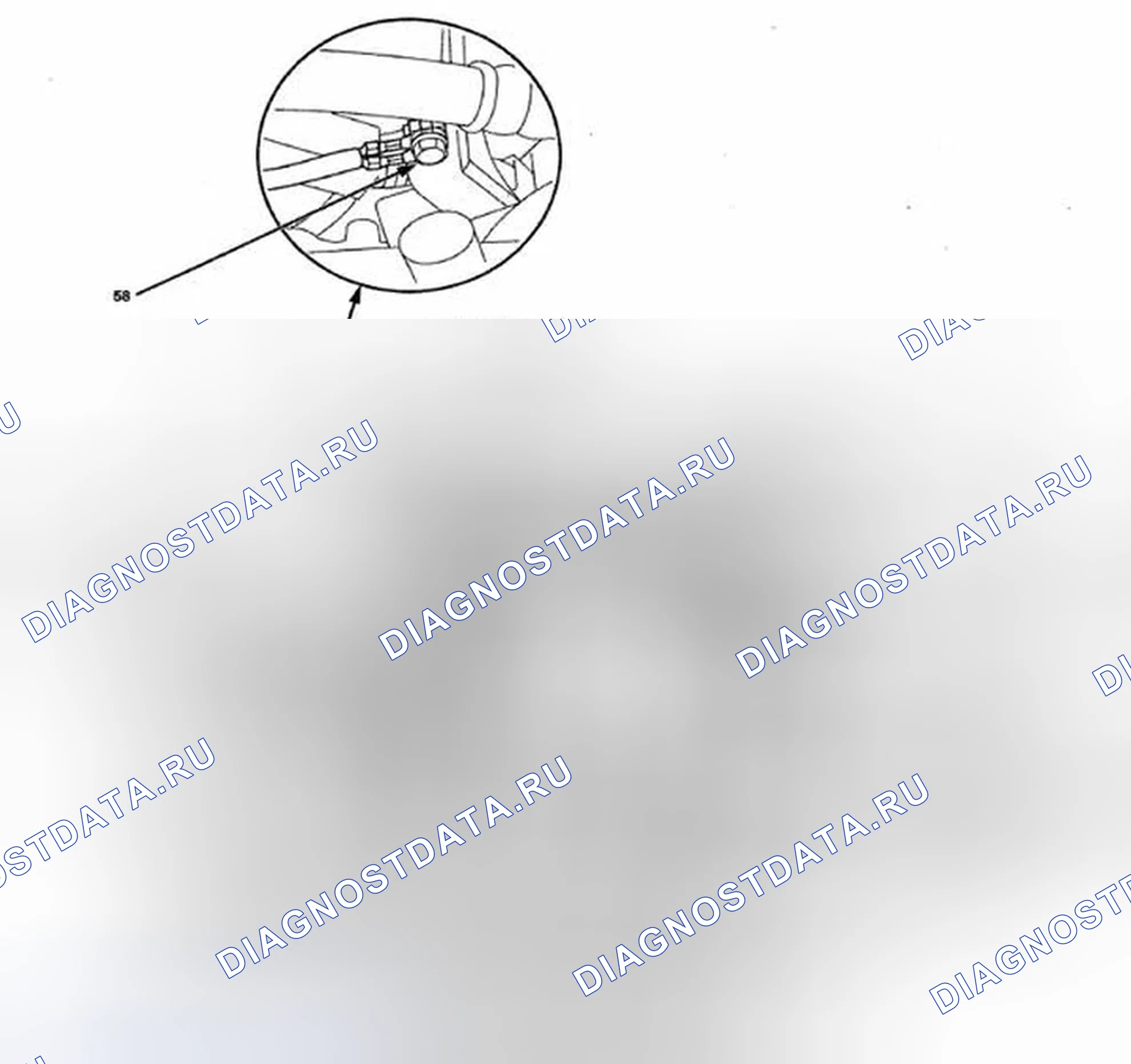Рис. 514: Идентификация разъемов электропроводки двигателя (стр. 203-3). Honda Pilot II