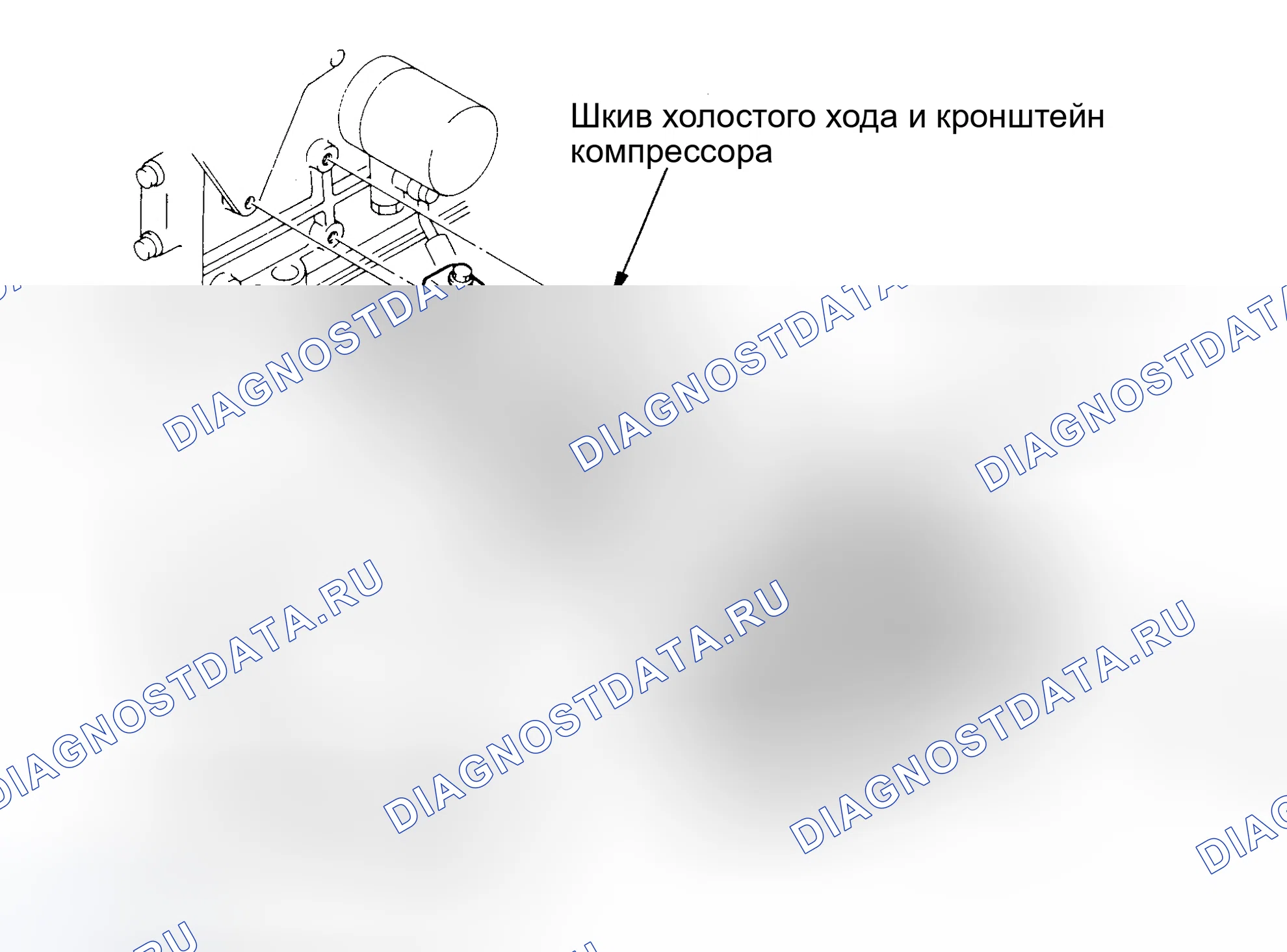 Рис. 4: РАЗВОДКА ПРИВОДНОГО РЕМНЯ (CELICA&COROLLA 4A-FE). Toyota Corolla VI
