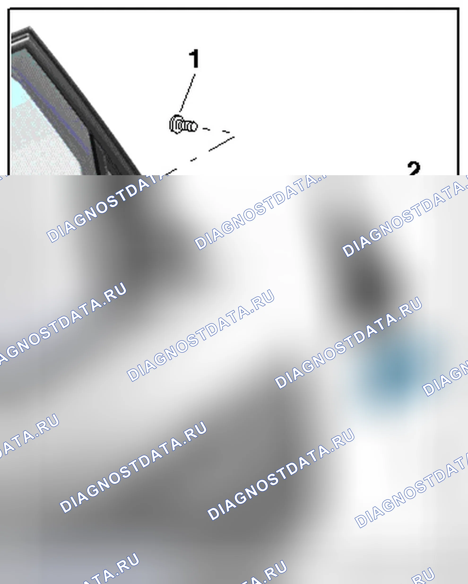 Рис. 19: ЗАДНЯЯ ДВЕРЬ стойка C TRIM. Audi Q5 I