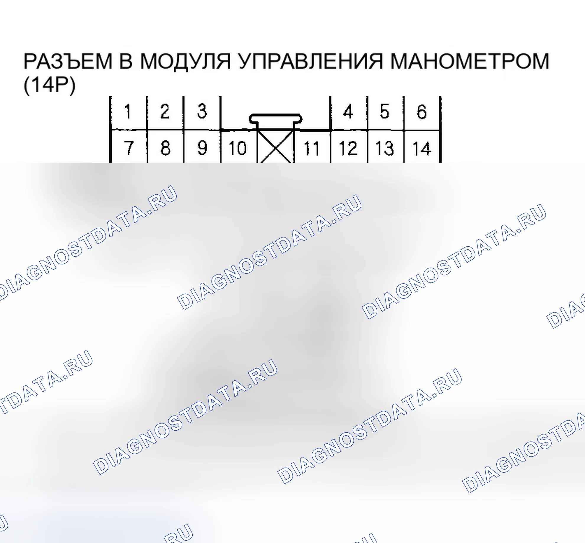 Рис. 135: расшифровка кода ошибки B1179: Потеря связи модуля управления манометром с электрическим блоком компаса. Honda Odyssey I