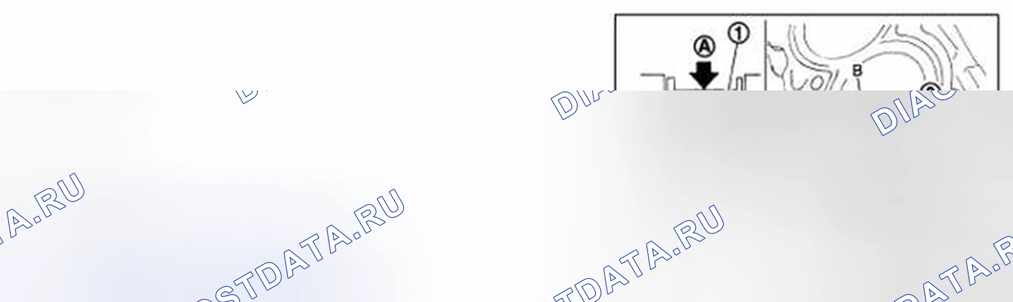 Рис. 856: КОНЦЕВОЙ ЗАЗОР ПОРШНЕВОГО КОЛЬЦА. Infiniti Q70 I рестайлинг