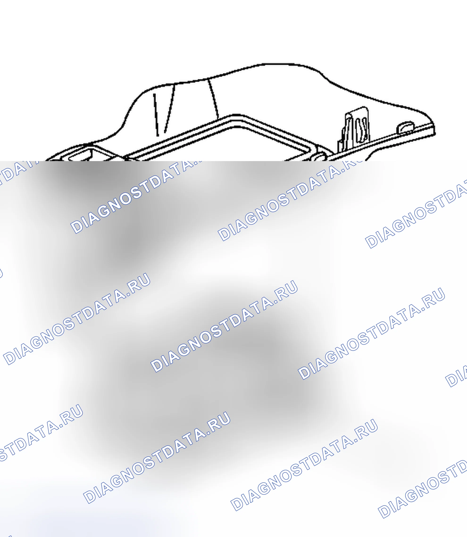 Рис. 7: Порядок демонтажа. Hyundai XG I рестайлинг