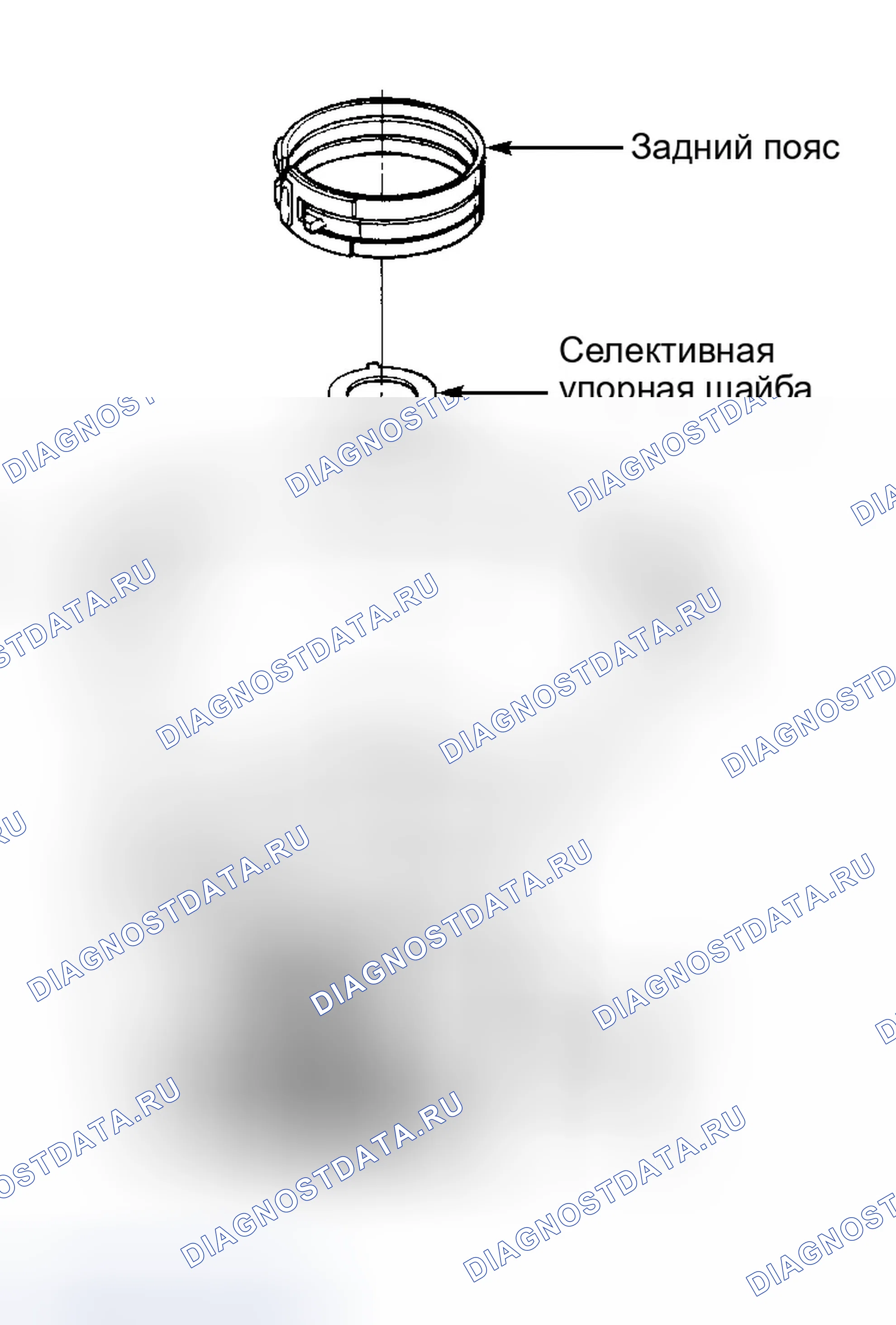 Рис. 93: ЦЕНТРАЛЬНАЯ ОПОРА И ЗАДНИЙ РЕДУКТОР. GMC Pickup C3500 