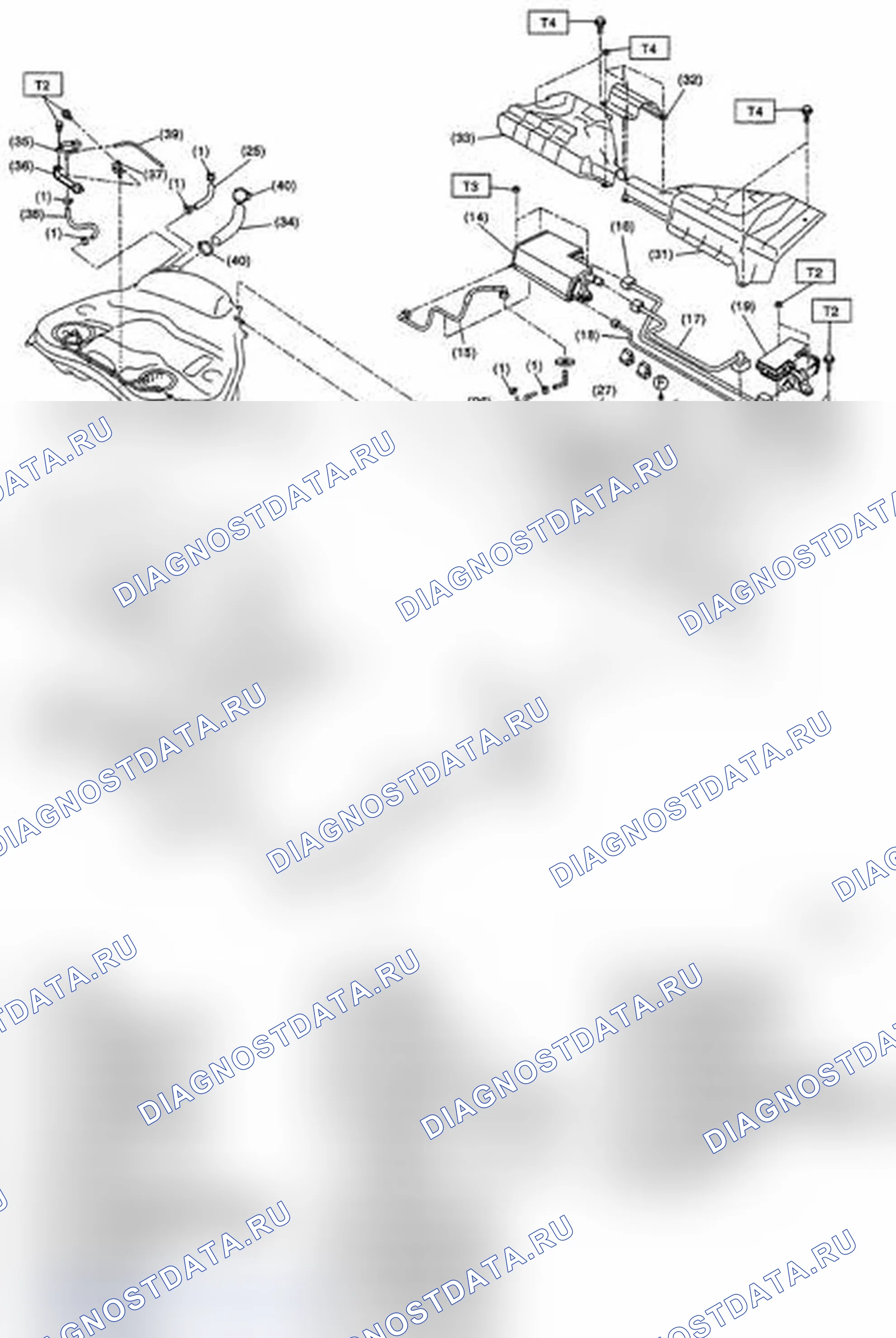 Рис. 316: ТОПЛИВОПРОВОД. Subaru Impreza WRX STI GR