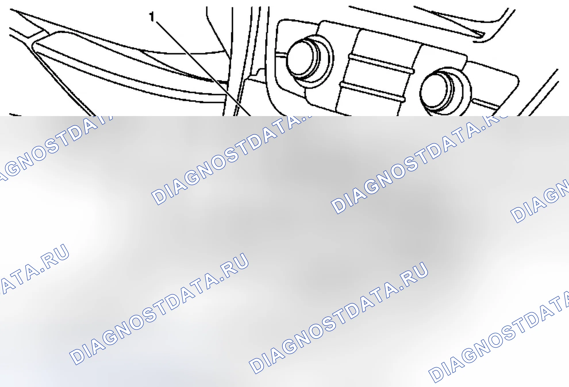 Рис. 11: Замена приемника прикуривателя. Buick Regal V