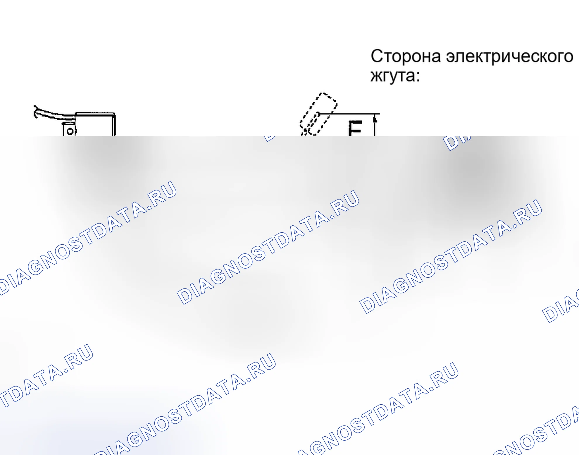 Рис. 19: Проверка сопротивления датчика топлива. Toyota Sequoia I
