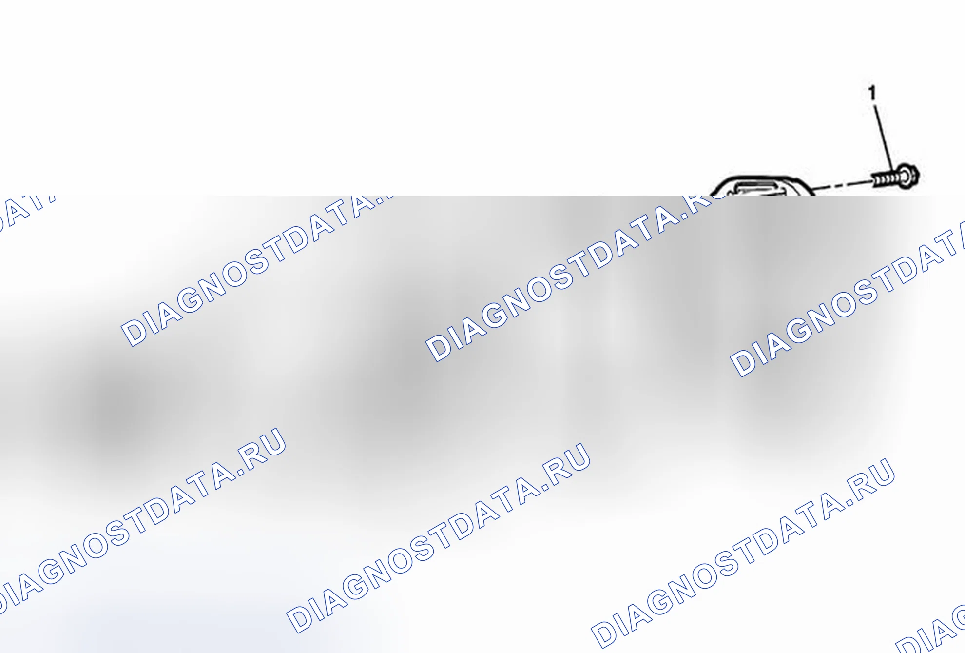 Рис. 4: Замена крышки держателя дифференциала и уплотнения (ось 218 мм). Cadillac ATS I