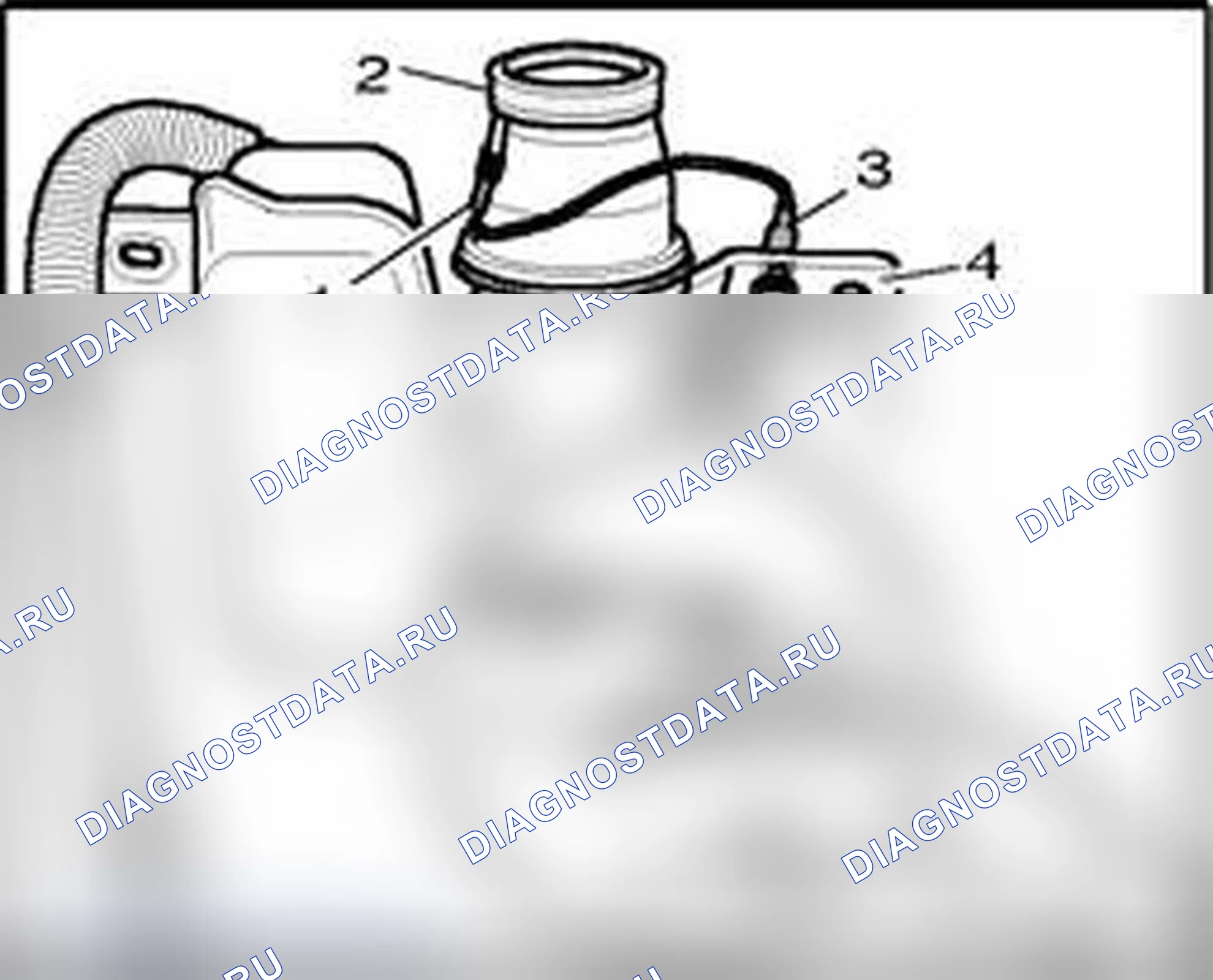 Рис. 2: Монтажное положение заземления (масса). Audi A6 C6 рестайлинг