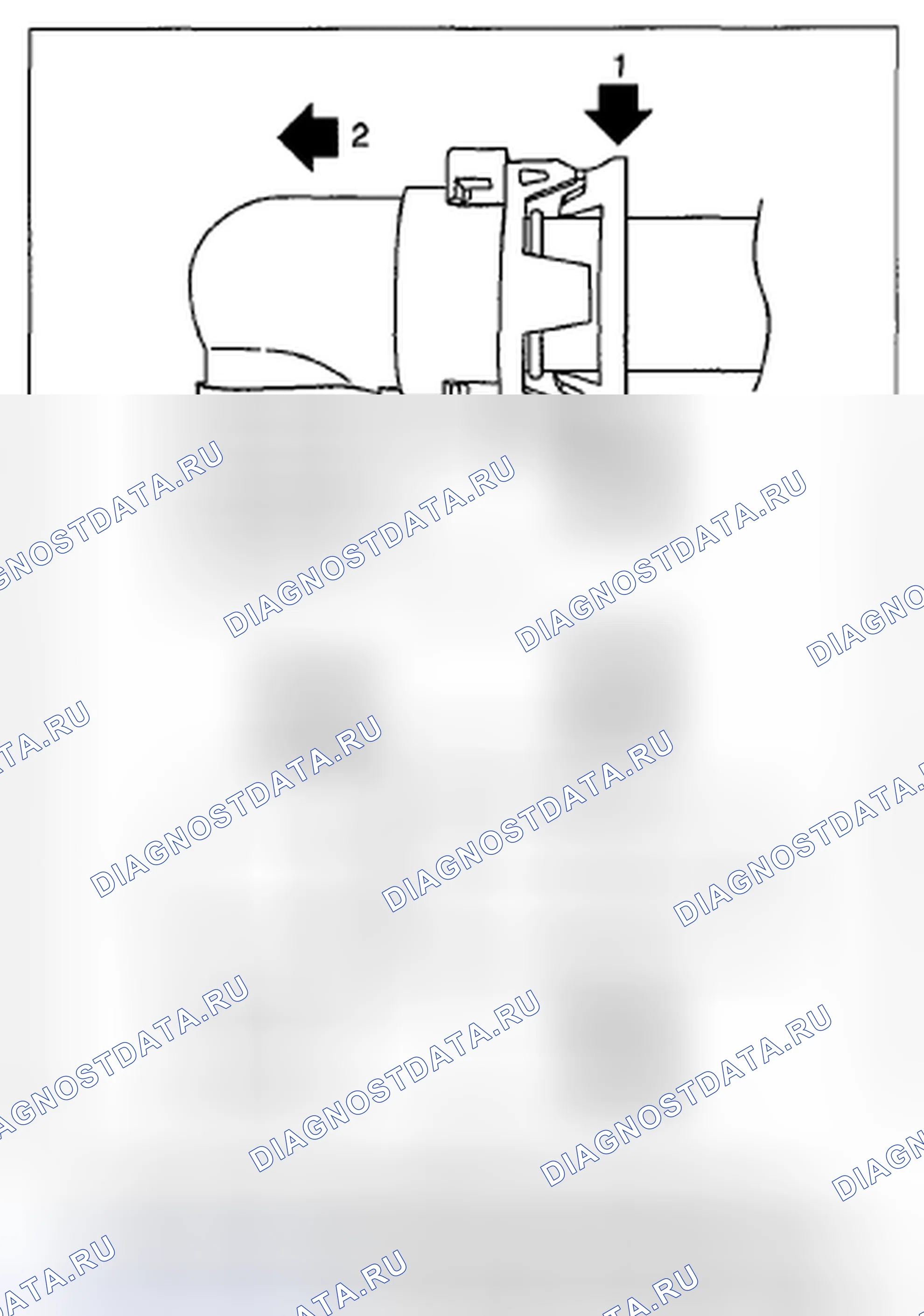 Рис. 629: ДЕМОНТАЖ. Subaru Legacy BM/BR