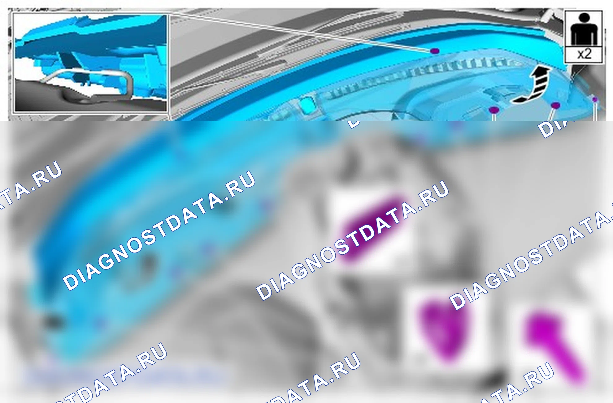 Как снять и установить панель управления. Ford Kuga II