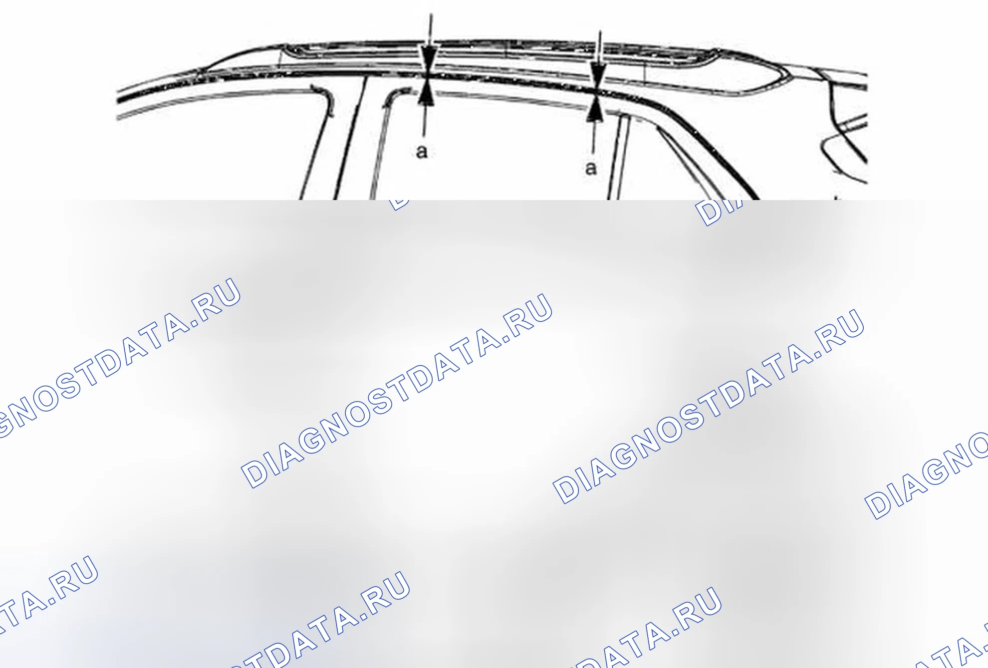 Рис. 142: Регулировка задней боковой двери. Buick Encore I