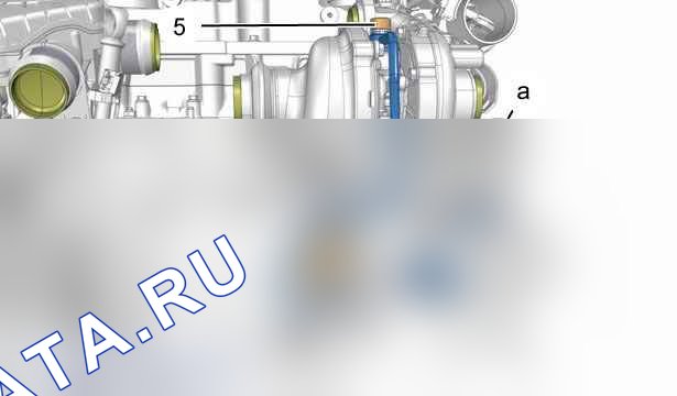 Снятие - Установка: турбокомпрессор — b1hg1pvd. Peugeot 2008 I