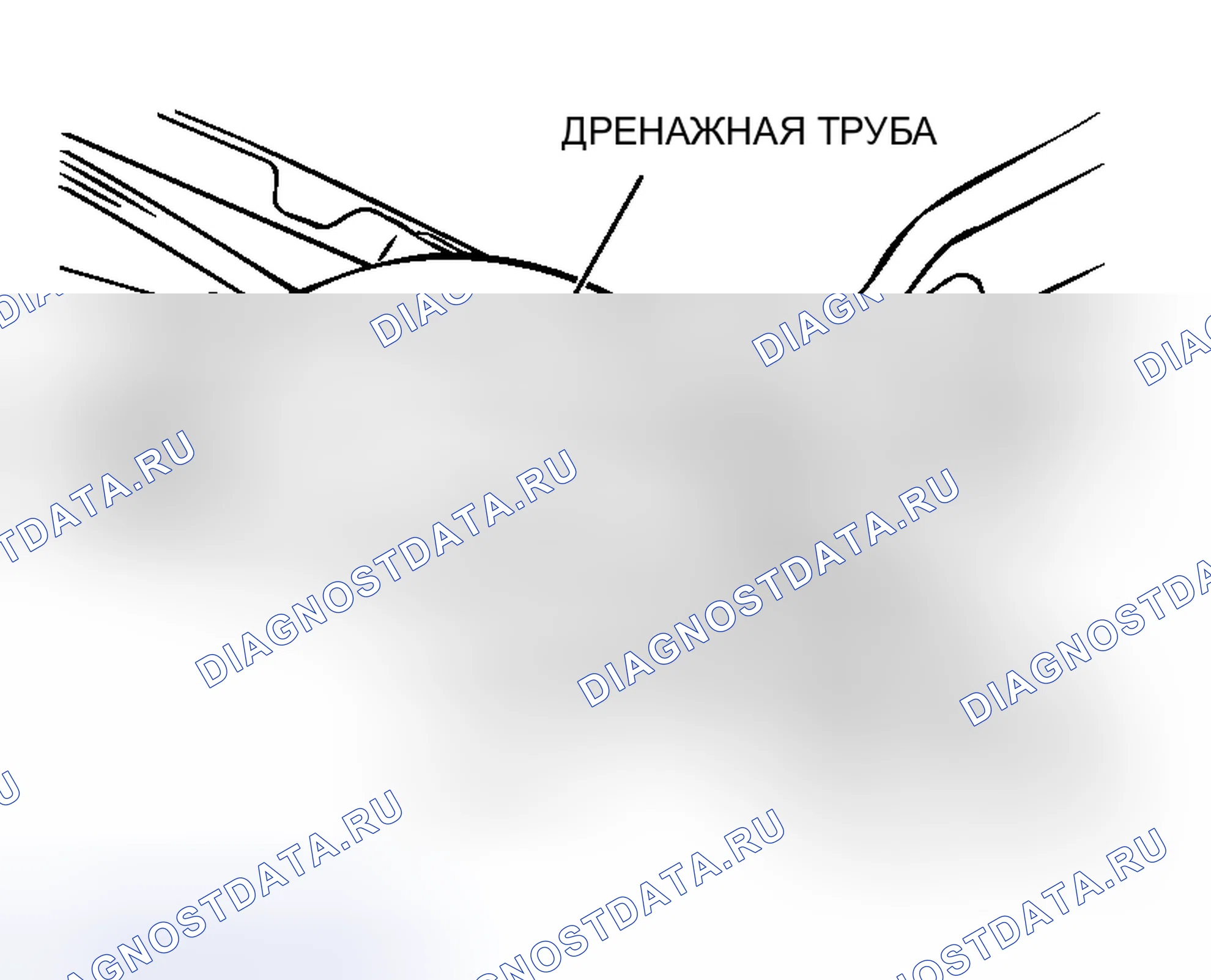 Рис. 169: <<A>> МОНТАЖ ДРЕНАЖНОЙ ТРУБЫ. Mitsubishi Lancer Evolution IX