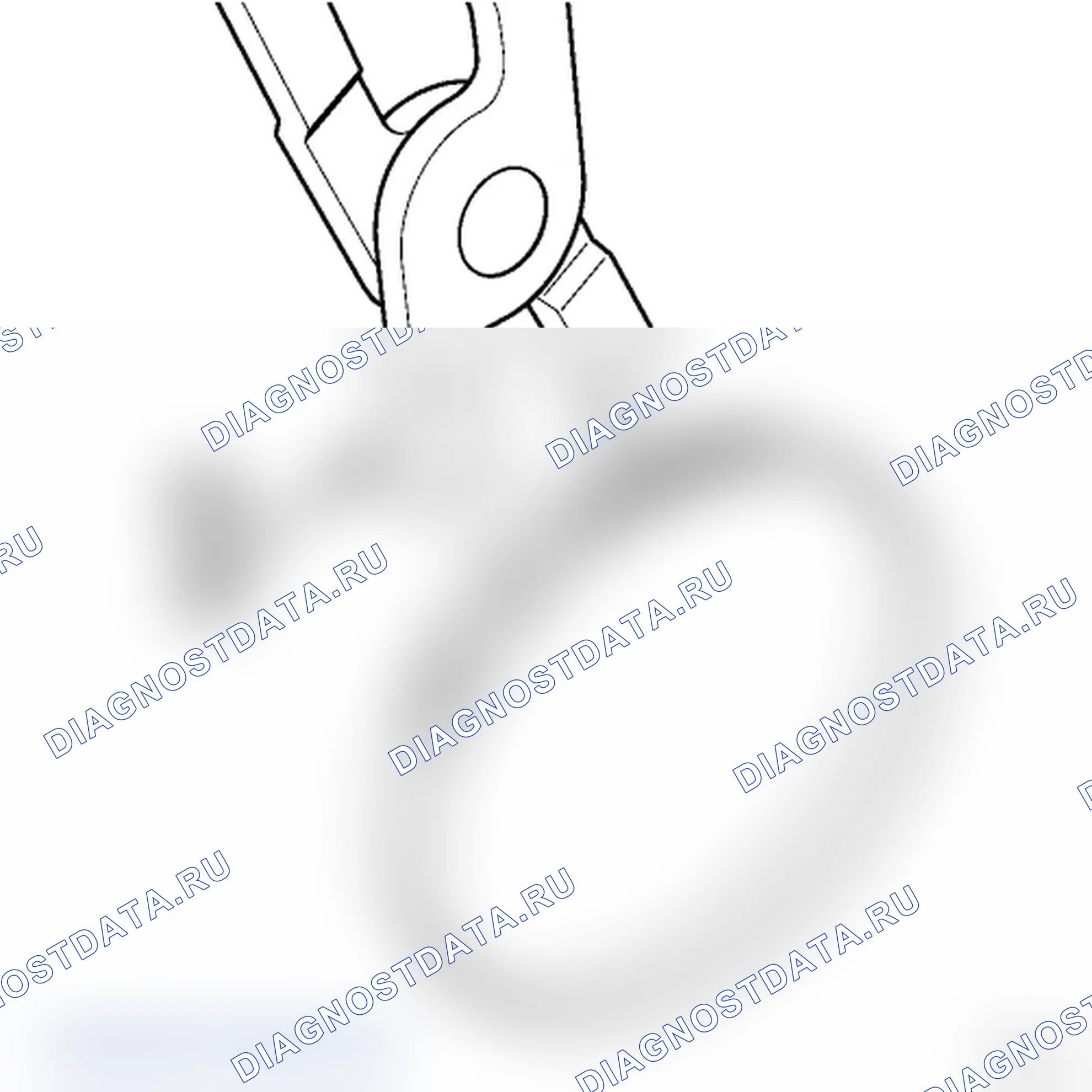 Хомут профилированный. Renault Symbol I