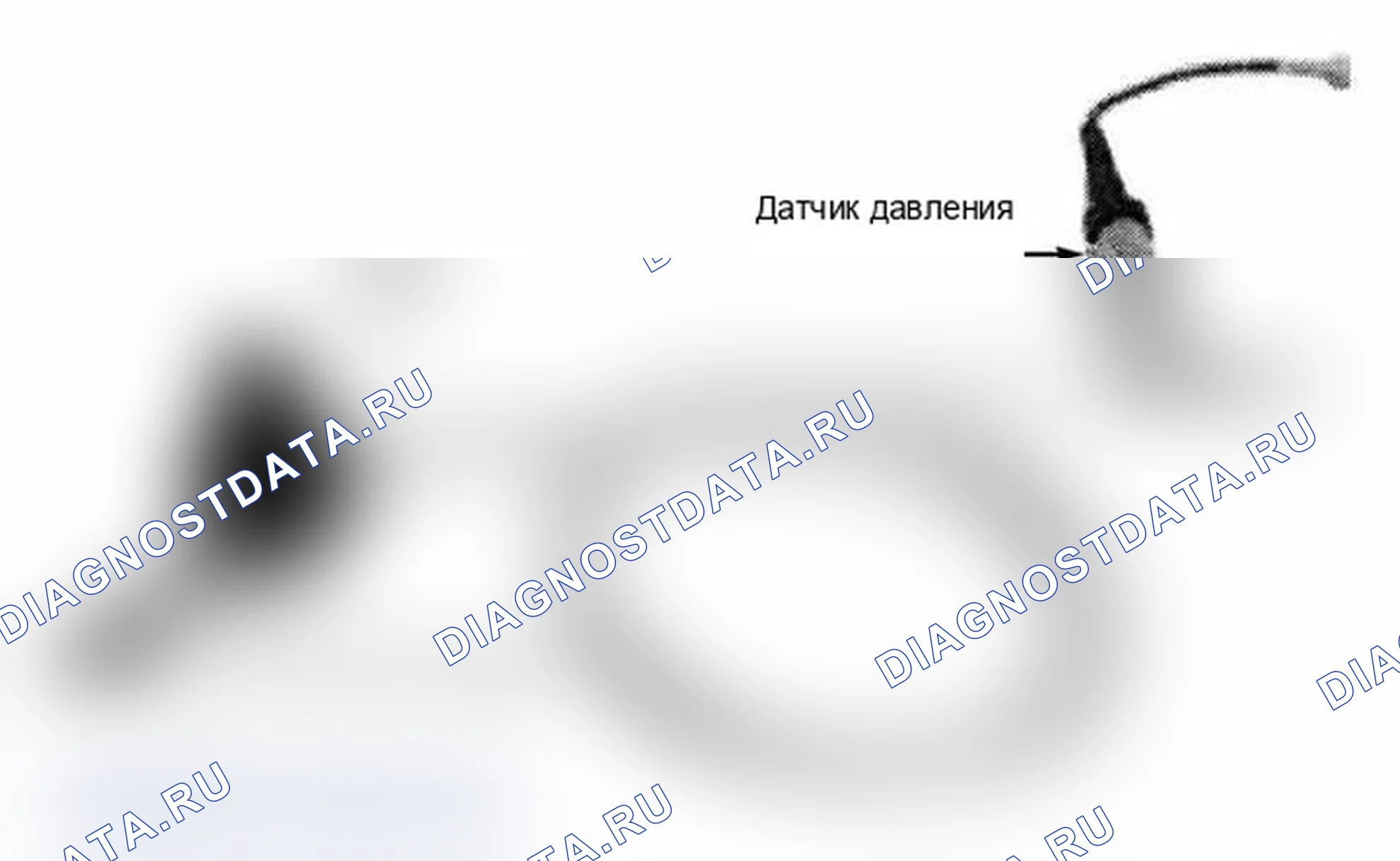 Рис. 228: Испытание предохранительного клапана топливного колпачка. BMW M3 E46