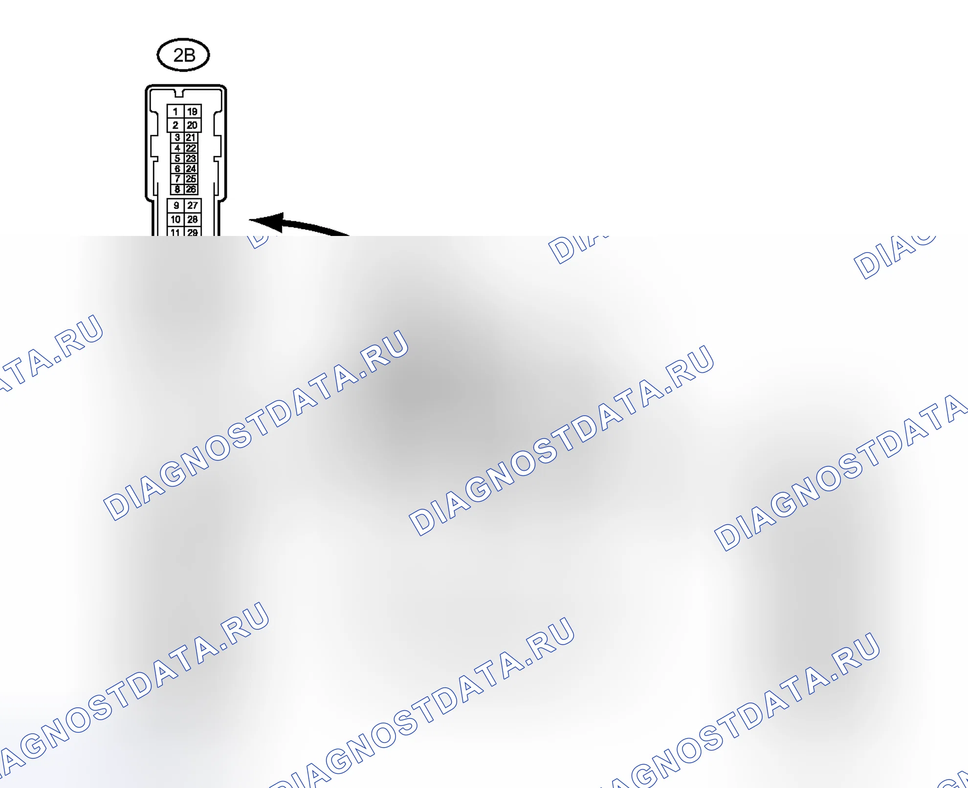 Рис. 298: КЛЕММЫ ЭБУ. Toyota Corolla X рестайлинг