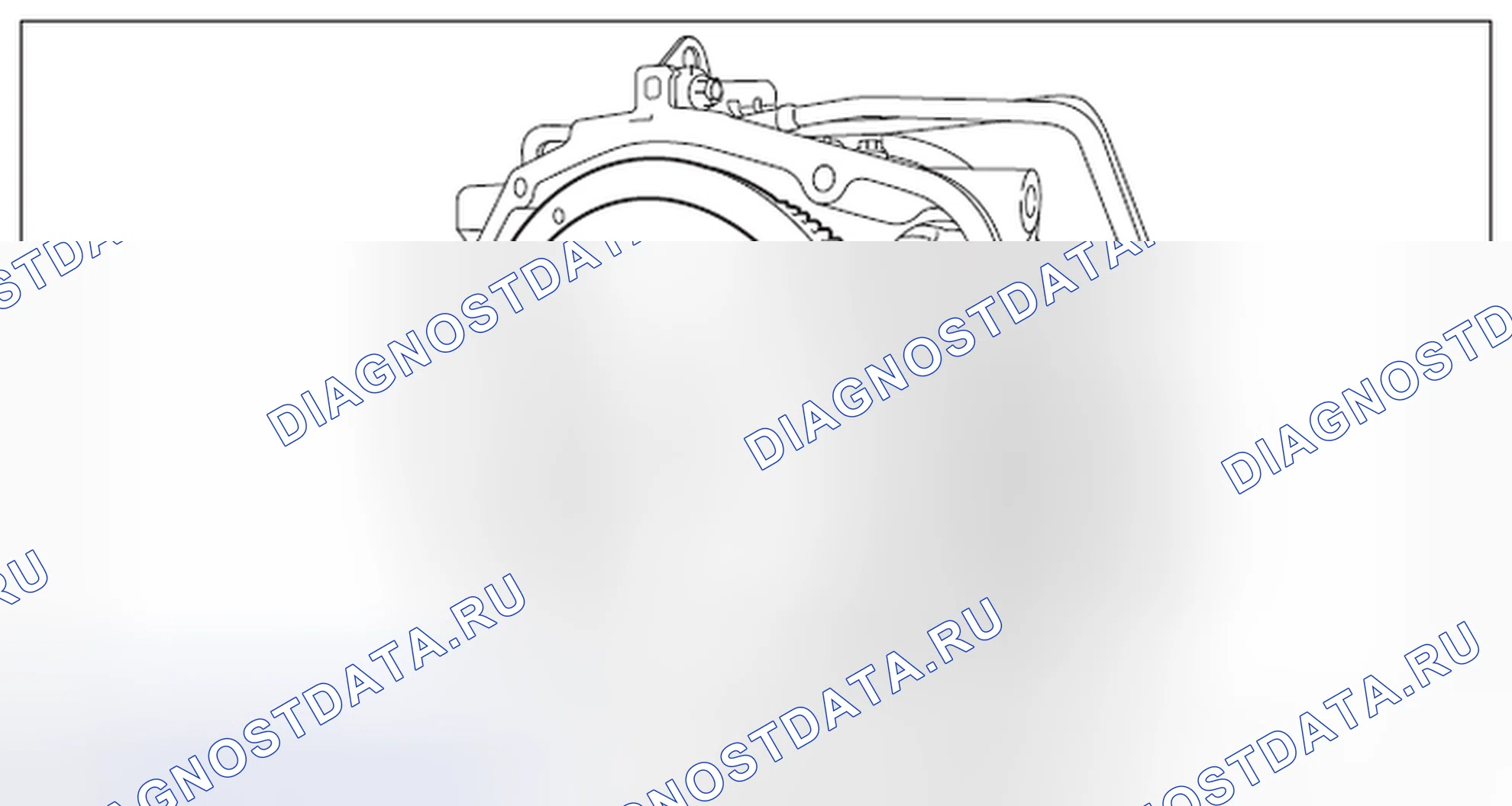 Рис. 347: ДЕМОНТАЖ. Subaru Outback BR рестайлинг