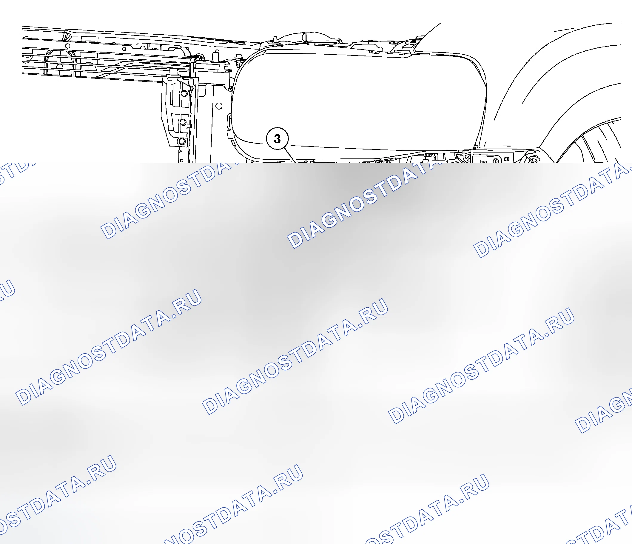 Рис. 1: звуковой сигнал. Ford Escape I рестайлинг
