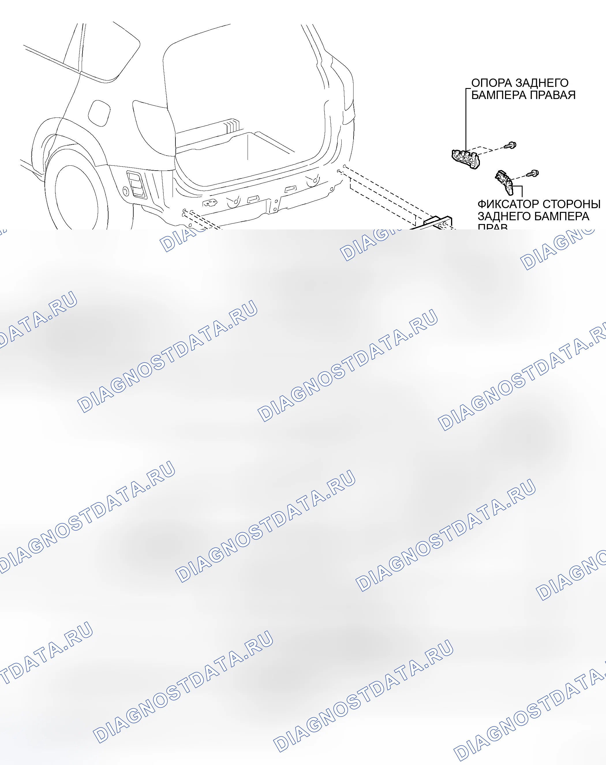 Рис. 152: КОМПОНЕНТЫ. Toyota RAV4 III