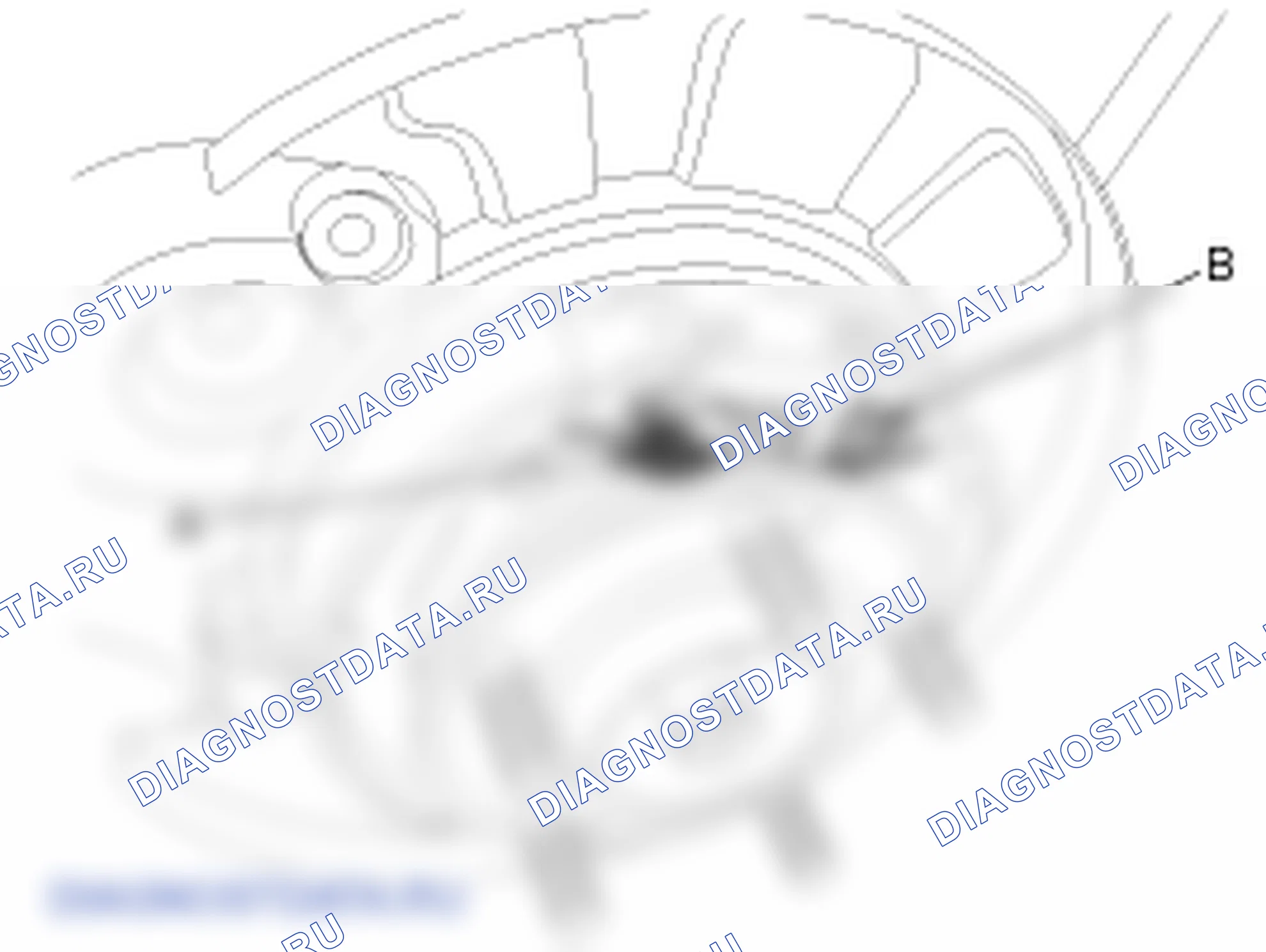 Снятие стояночного тормоза в сборе. Hyundai Santa Fe CM