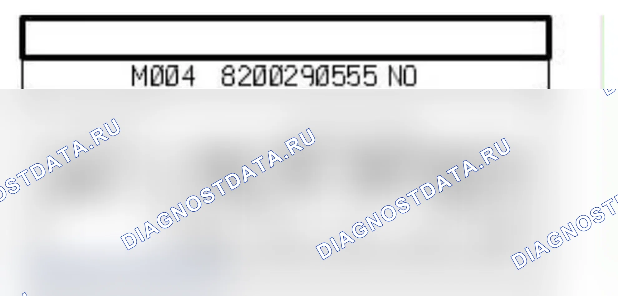 Распиновка разъёма 1284 — Правый фонарь двери багажного отделения. Renault Megane III