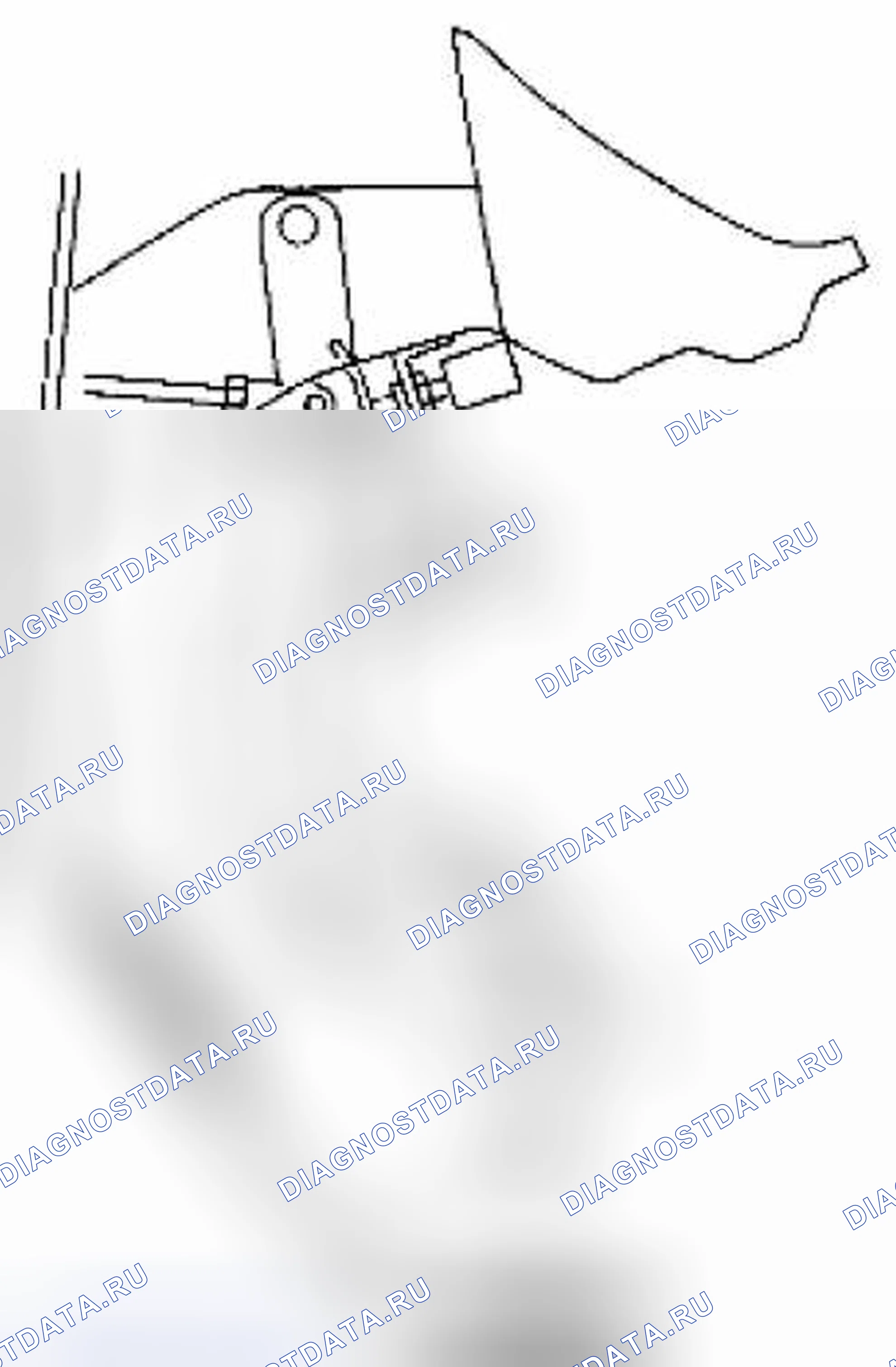 Рис. 38: Педаль тормоза. Suzuki Equator I