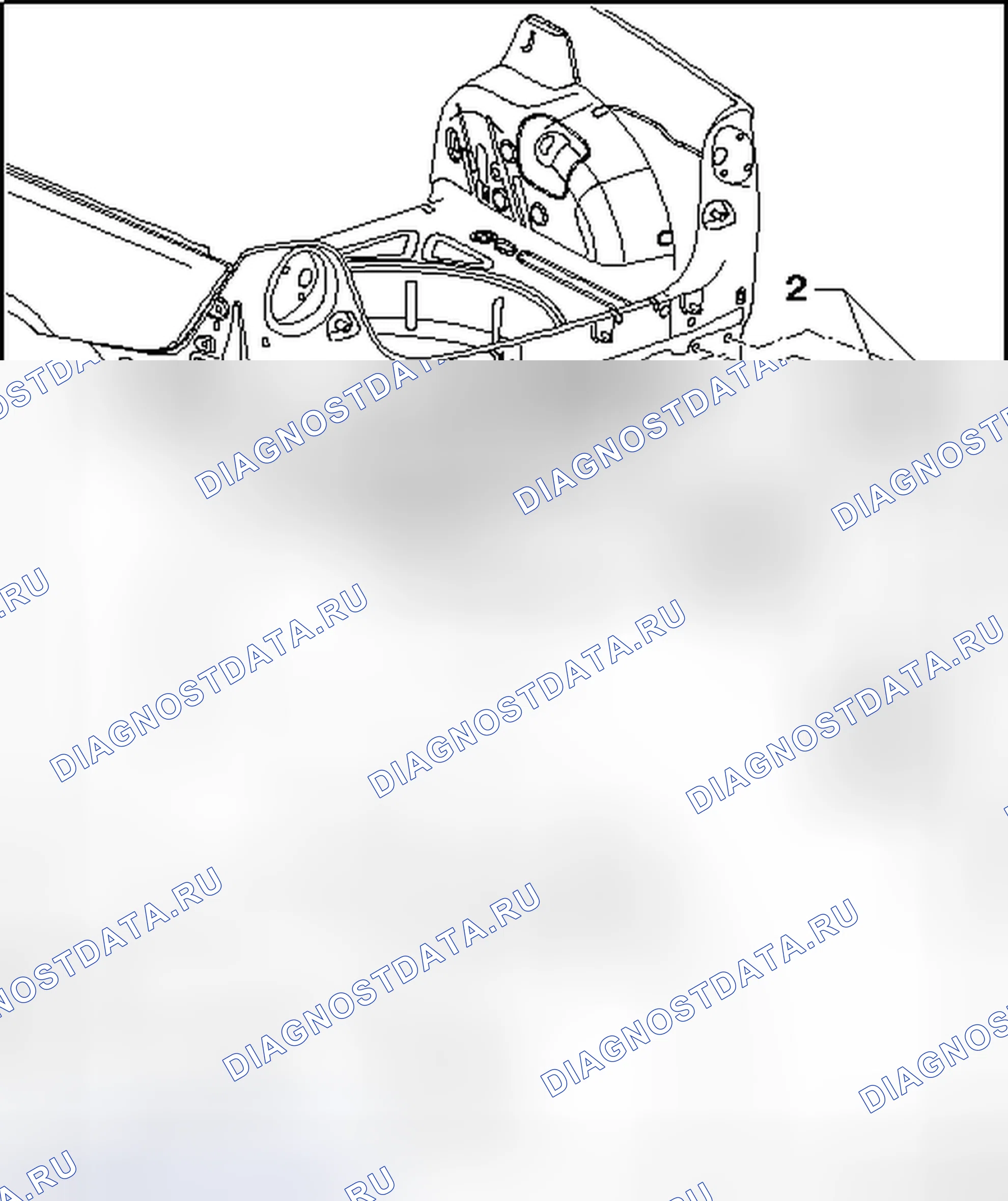 Рис. 46: ОБЗОР УЗЛА СЦЕПКИ ПРИЦЕПА. Volkswagen Eos I