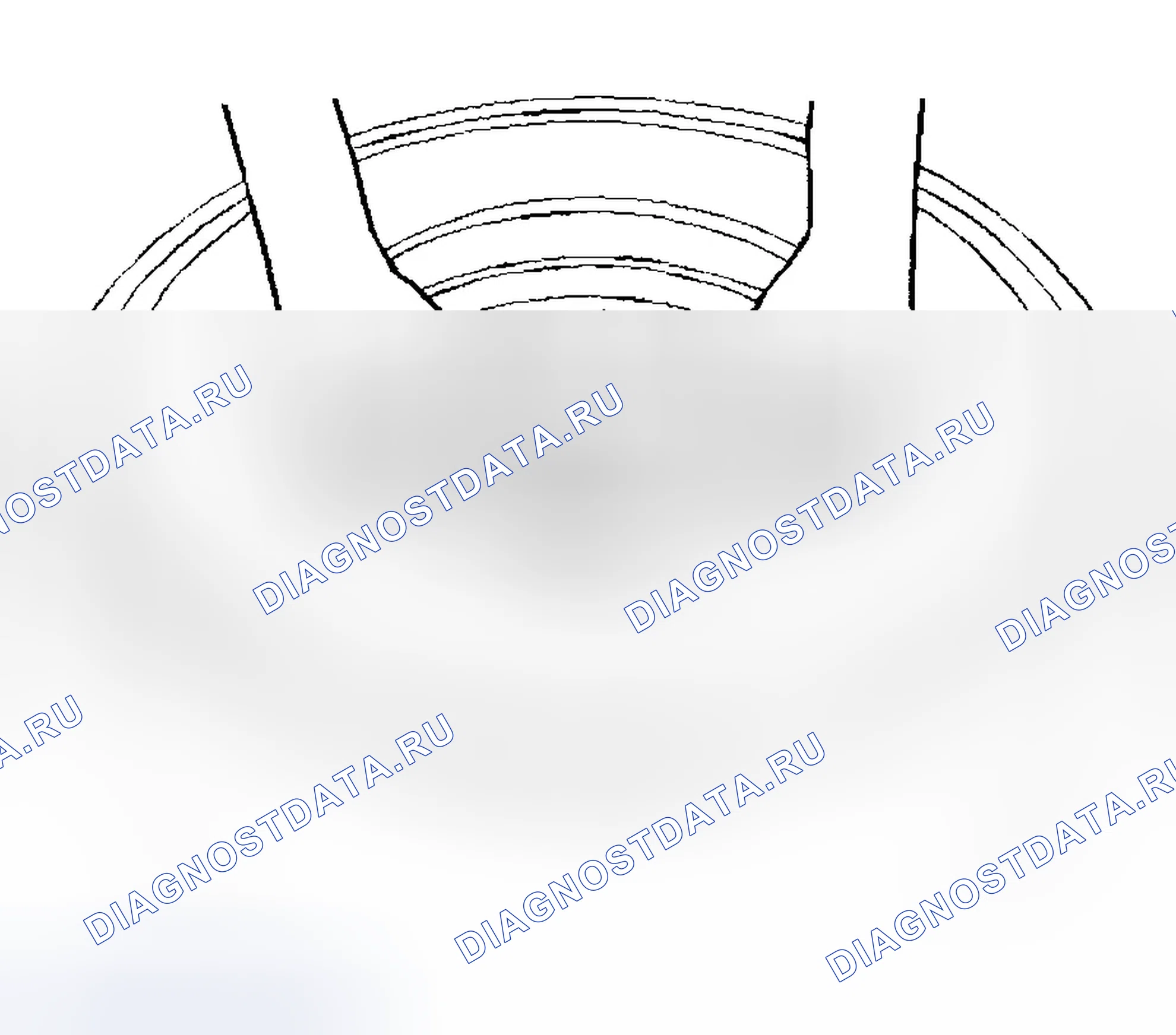 Рис. 12: Проверка поверхности крепления колеса. Buick Park Avenue II рестайлинг