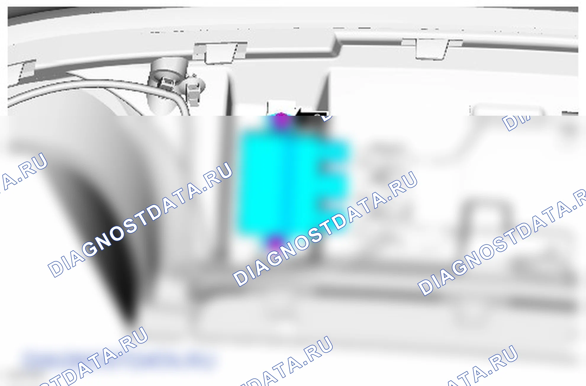 Разборка и сборка кожуха заднего бампера. Ford Galaxy III