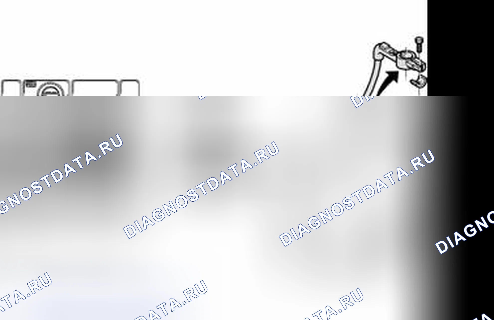 Рис. 298: Подготовительные работы. Volvo V40 I рестайлинг