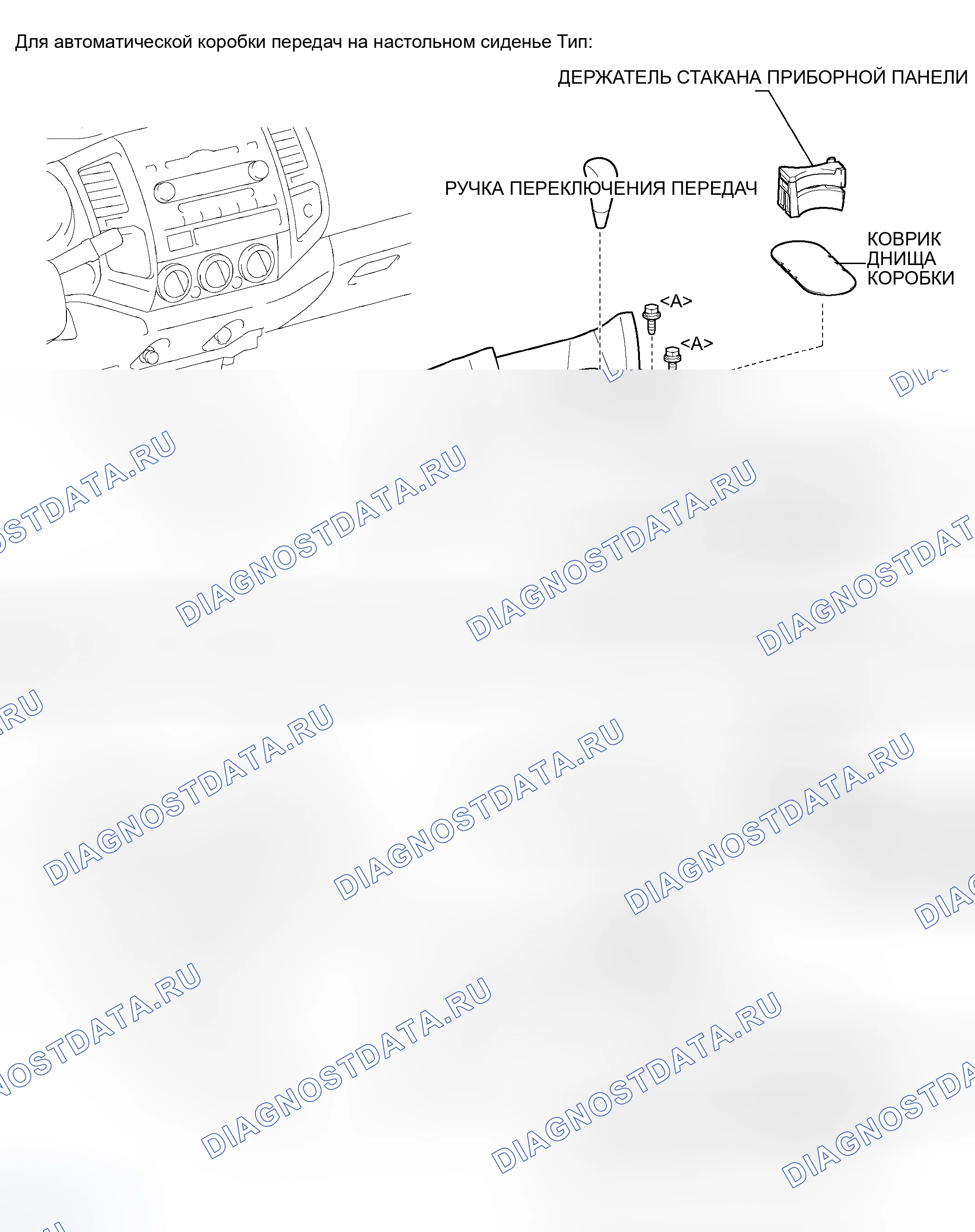 Рис. 1: КОМПОНЕНТЫ. Toyota Tacoma II
