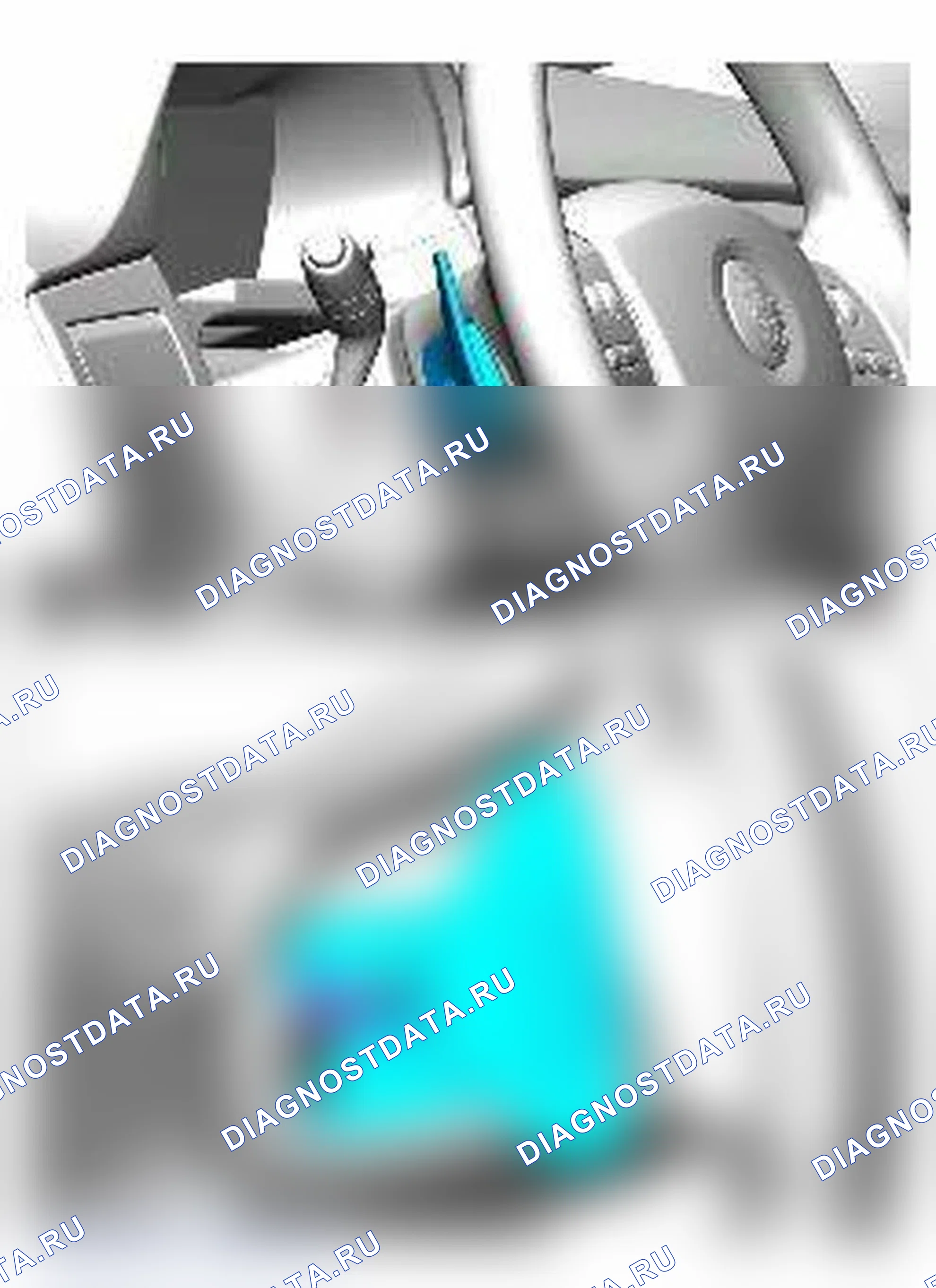 Рис. 62: ДЕМОНТАЖ. Jaguar XF I