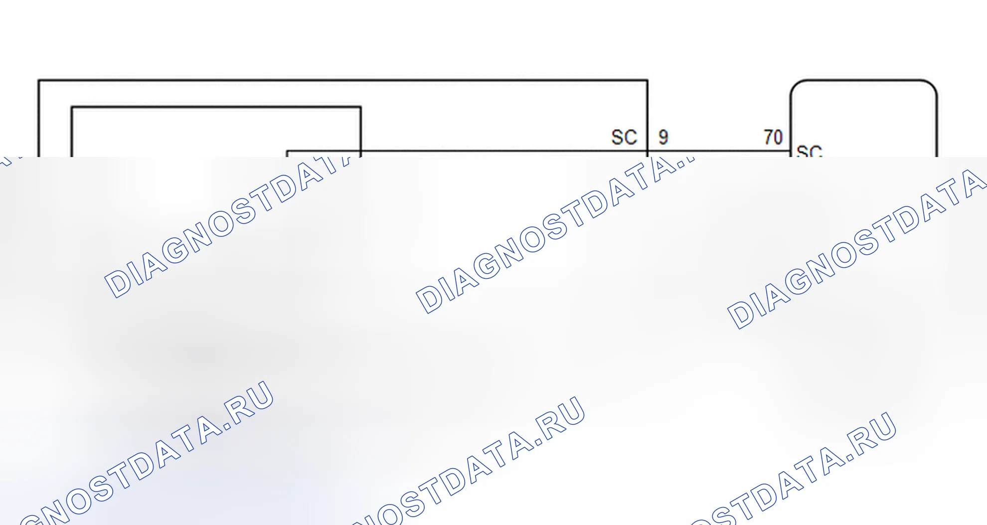 Рис. 240: электросхема. Toyota Corolla XI