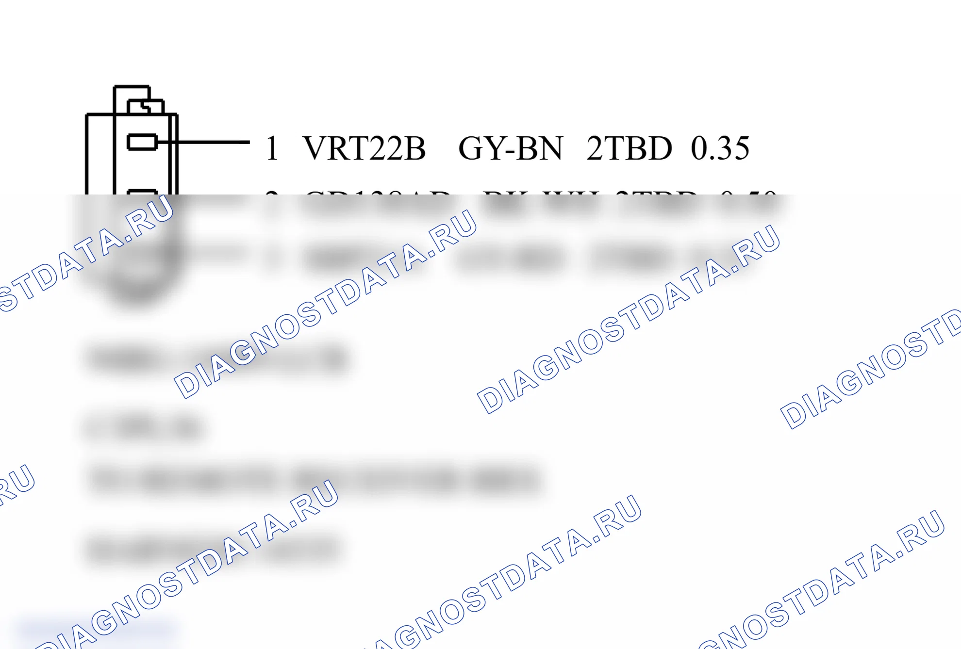 Распиновка разъёма Receiver. Ford C-MAX I рестайлинг
