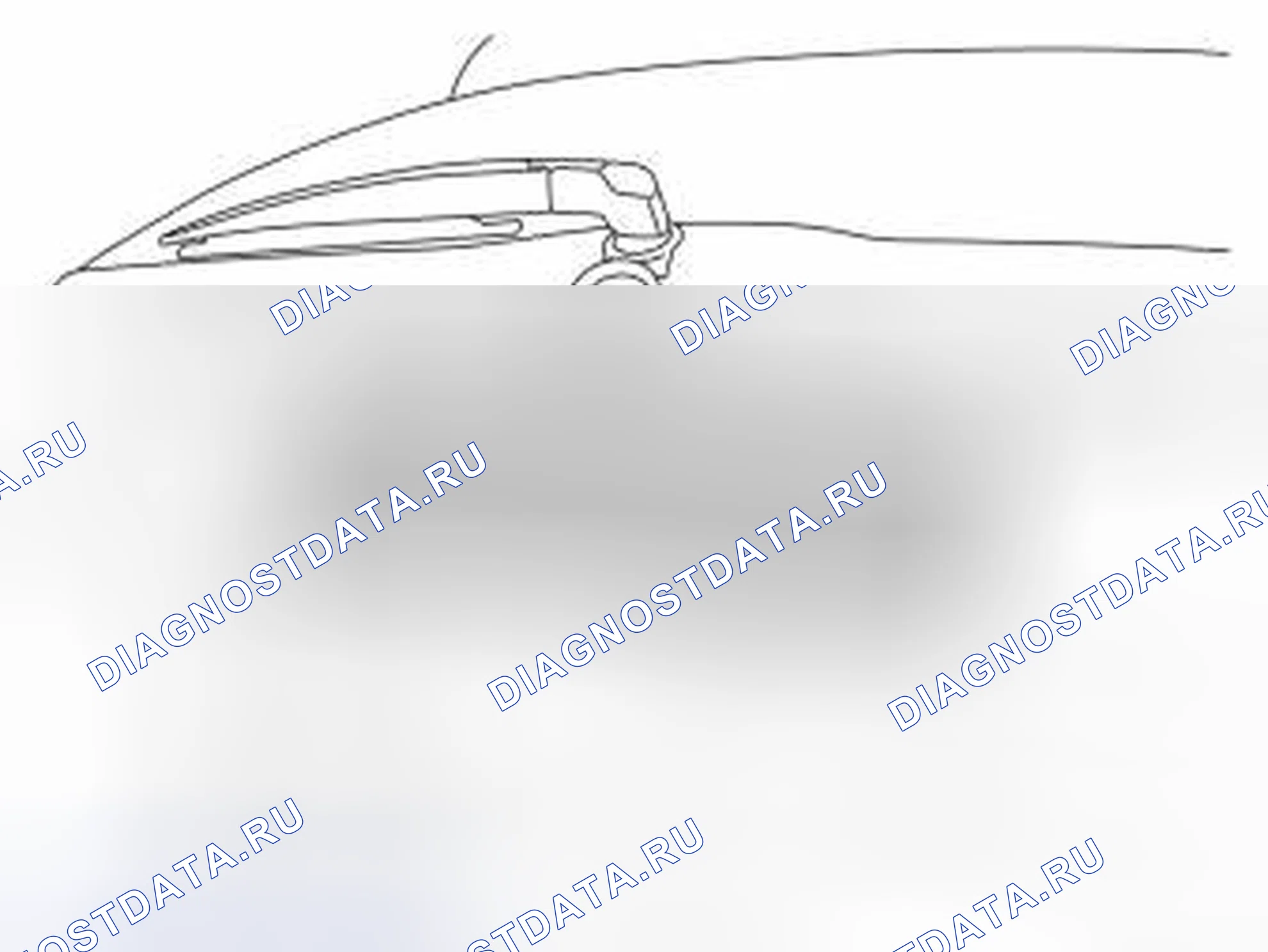 Рис. 699: УСТАНОВКА КАМЕРЫ. Volvo XC90 I