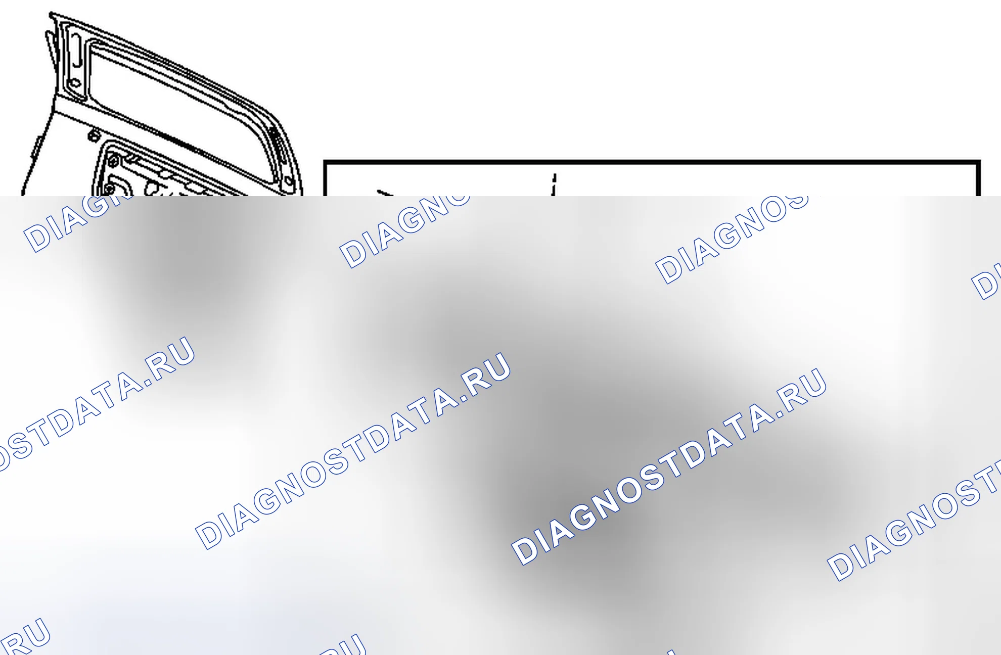 Рис. 18: Замена наружной рукоятки дверь багажника. Chevrolet Captiva I рестайлинг 2