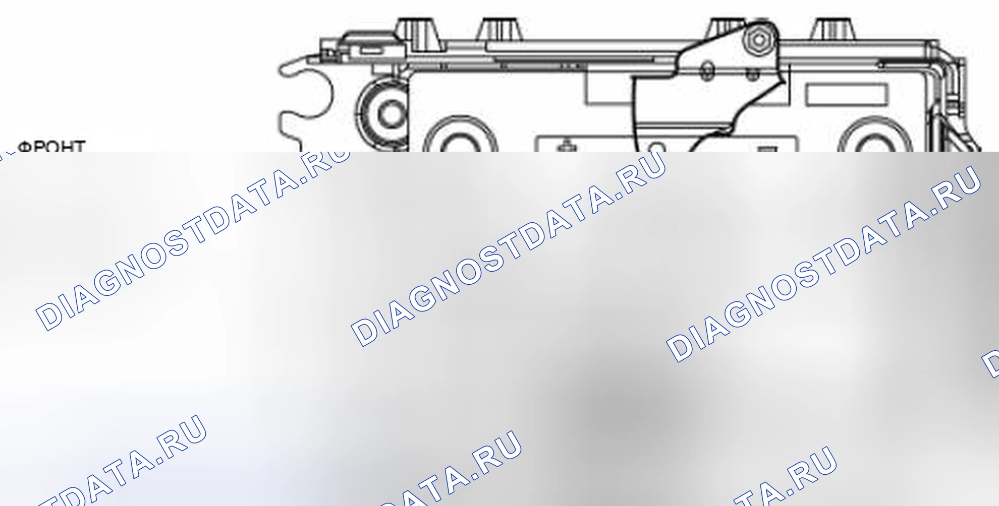 Рис. 37: Примечание по установке батарейного зажима. Mazda 3 BL рестайлинг