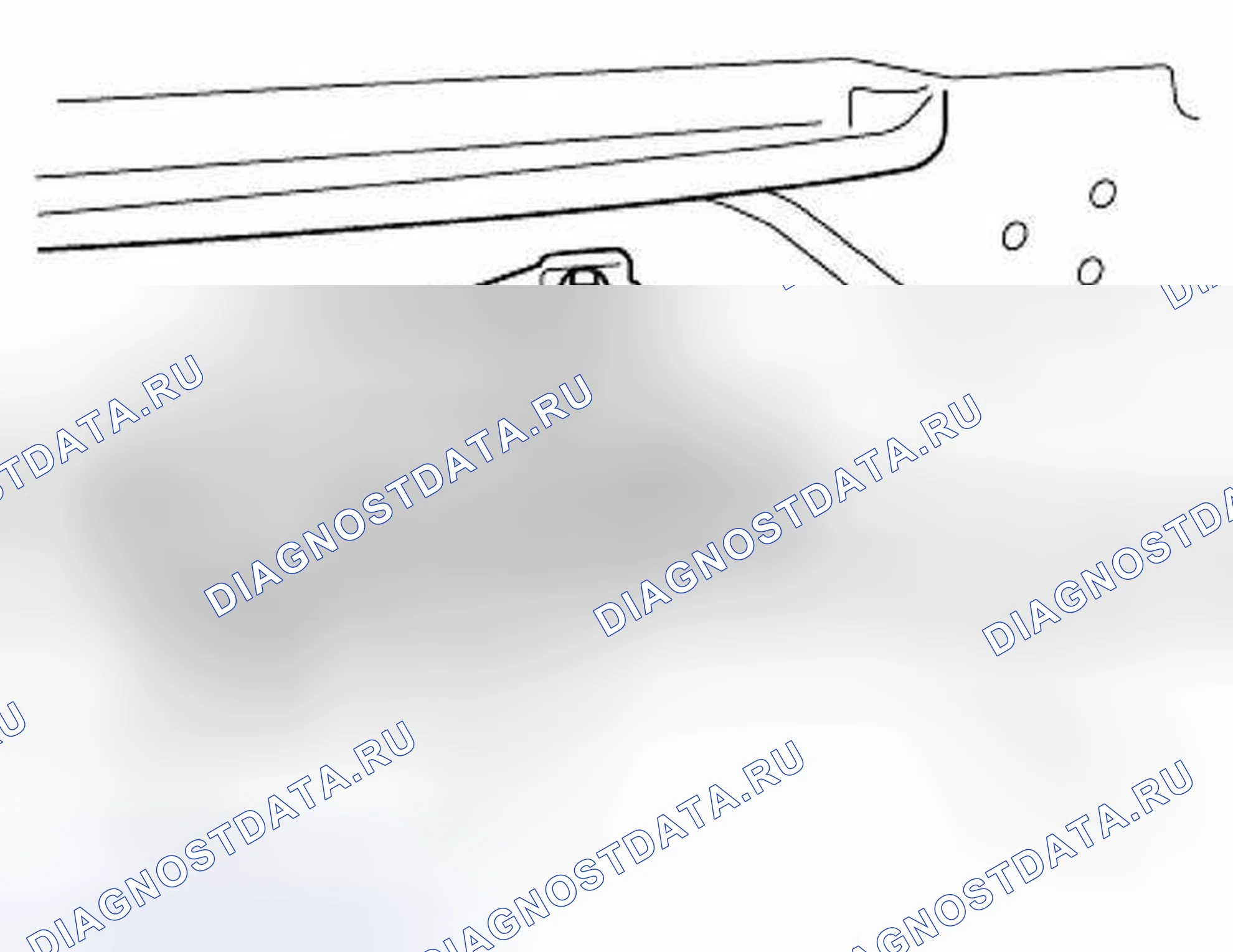 Рис. 8: Регулировка складной верхней передачи. Porsche Boxster 986 рестайлинг