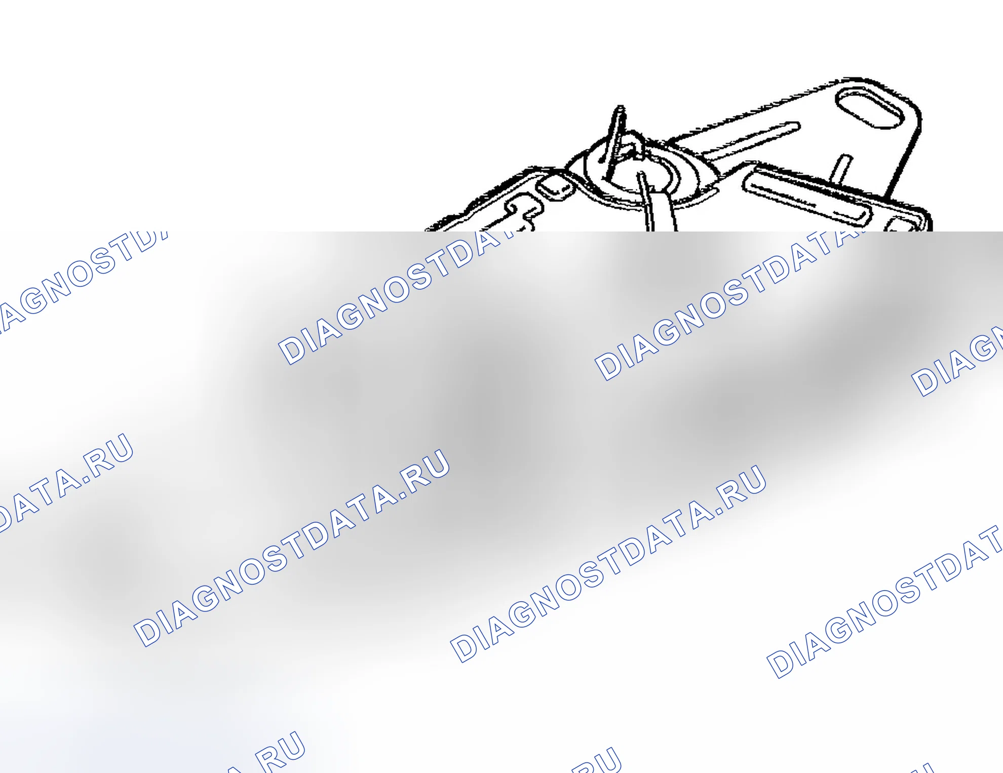 Рис. 1212: Переключатель диапазона передачи. Chevrolet Suburban K2500 GMT800