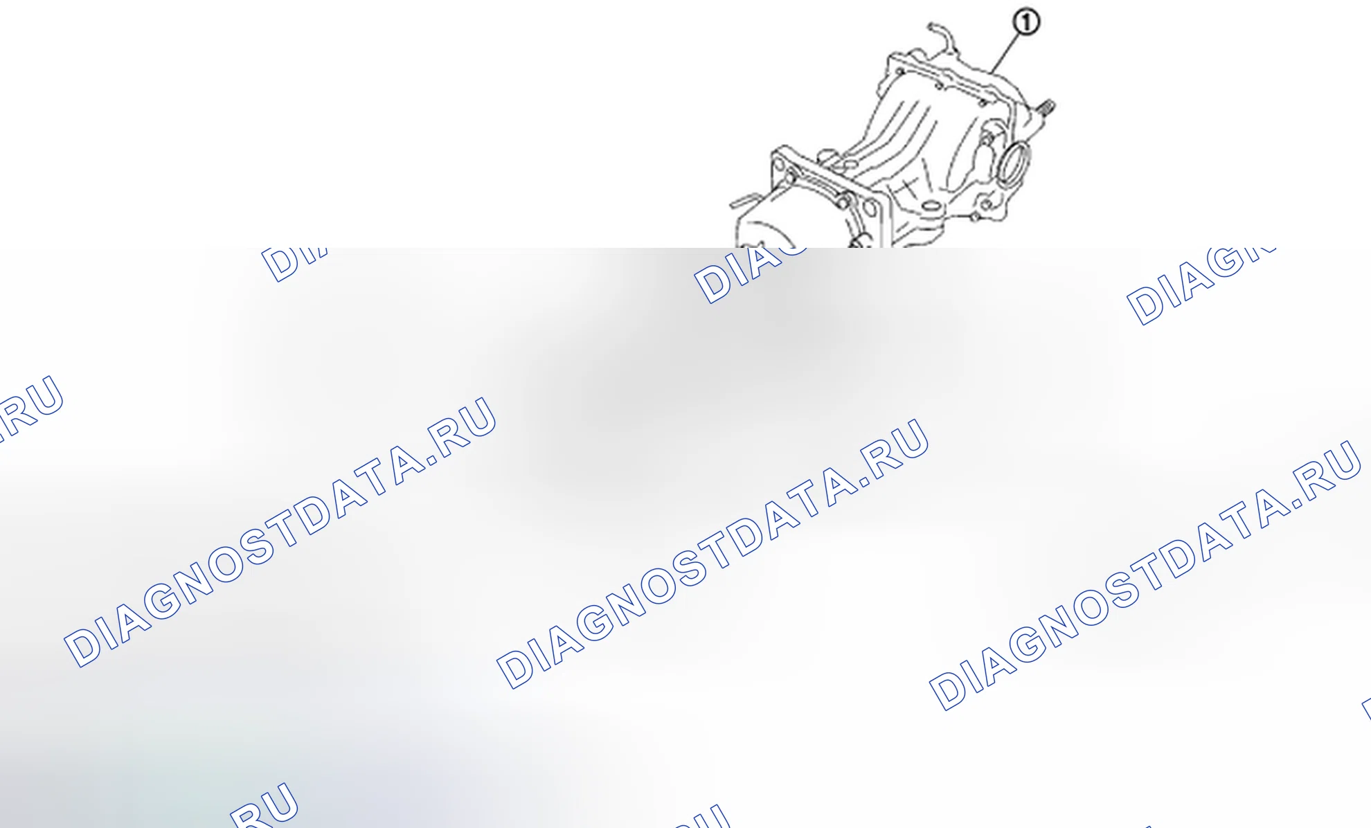 Рис. 63: Разнесенный вид. Honda Saber I