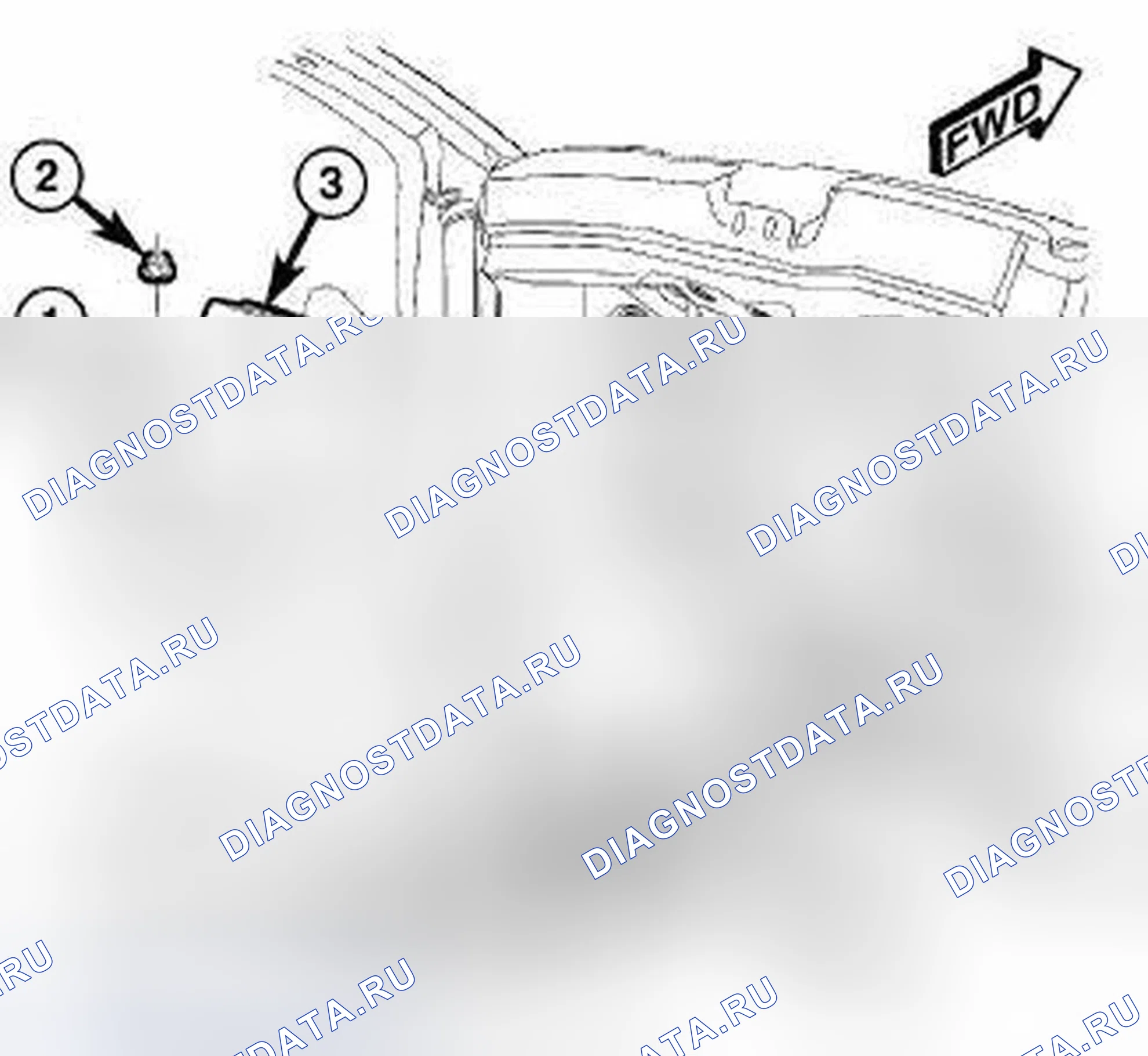 Рис. 145: ДЕМОНТАЖ. Dodge Charger VI