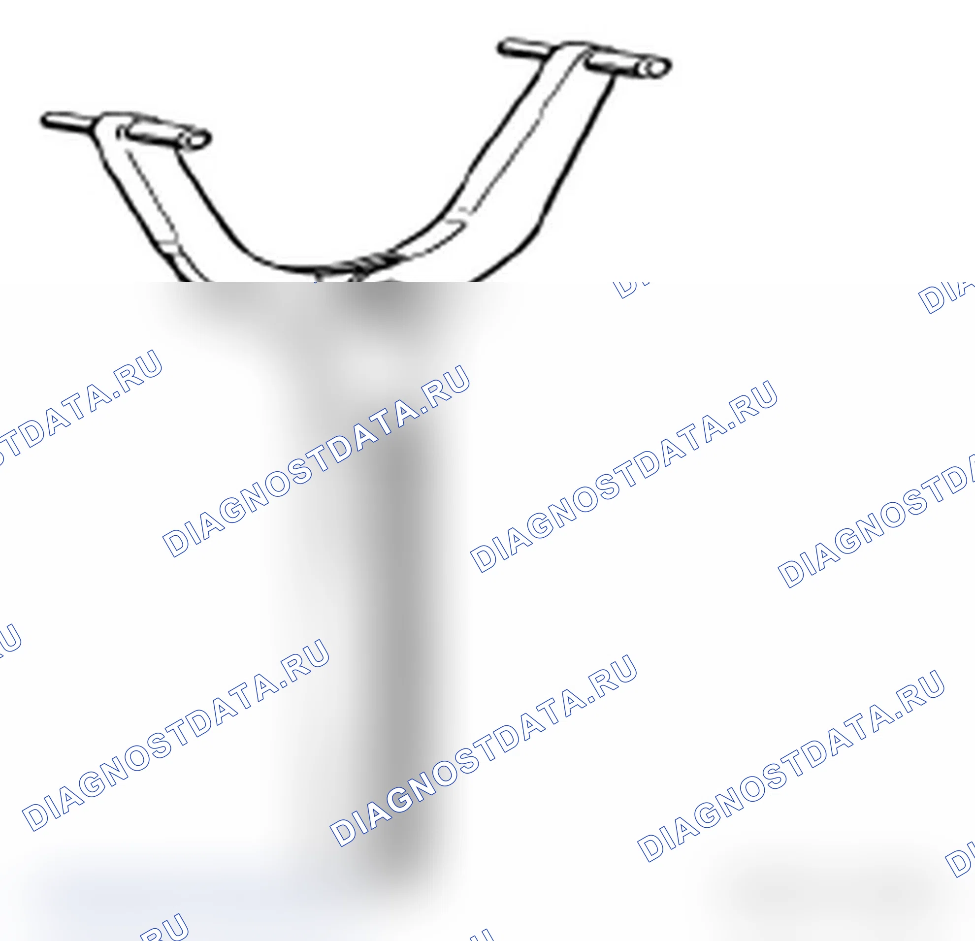Рис. 90: 23 0 020 Держатель. BMW X3 E83 рестайлинг