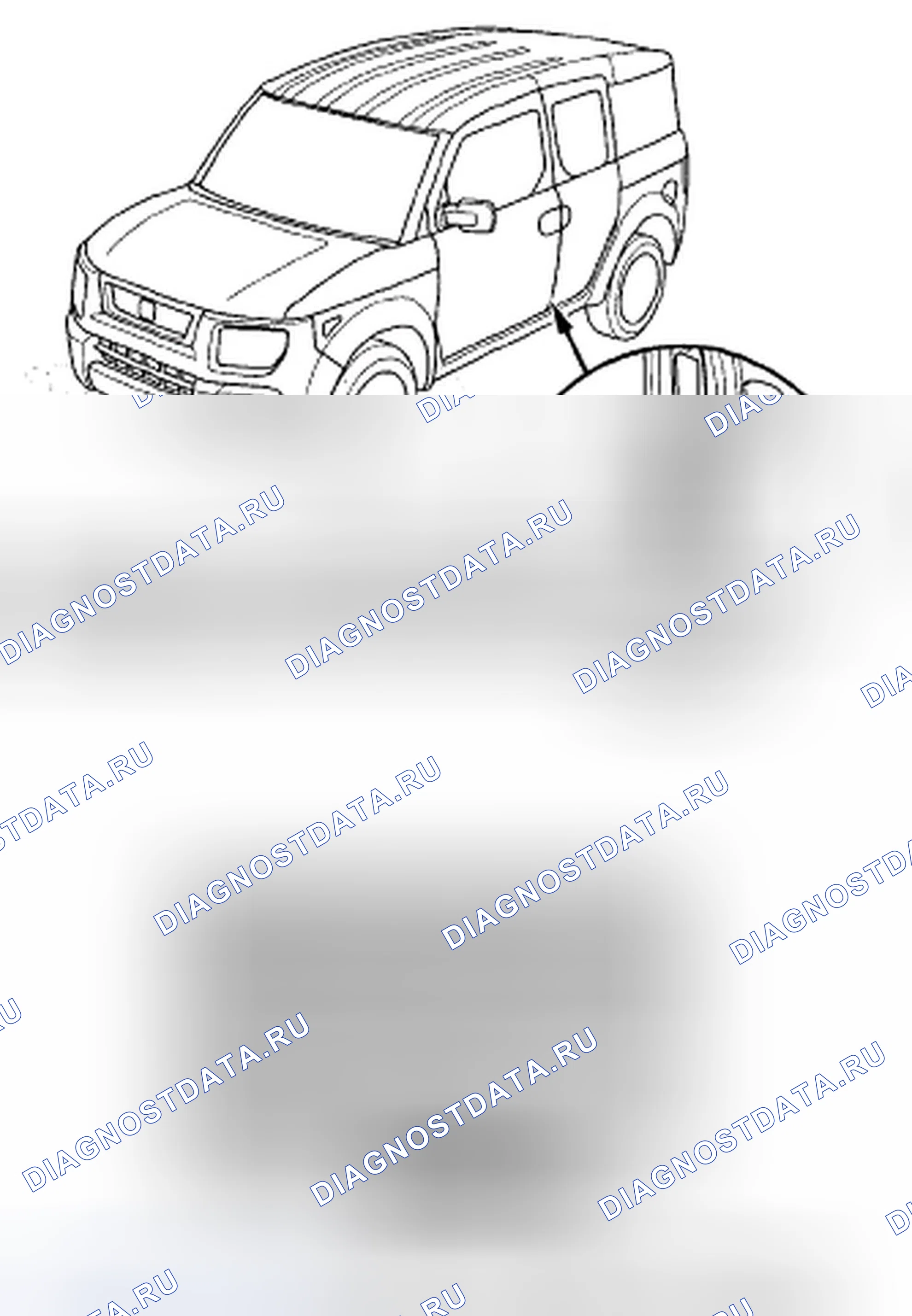 Рис. 2. Honda Element YH2 рестайлинг