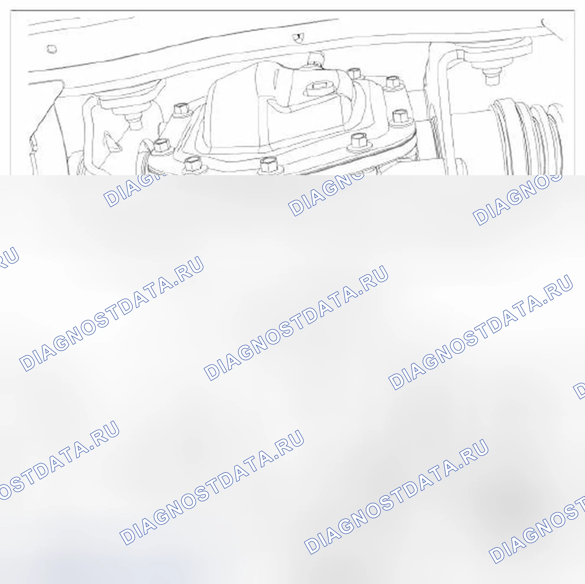Рис. 18: Разнесенный вид. Ford Explorer V