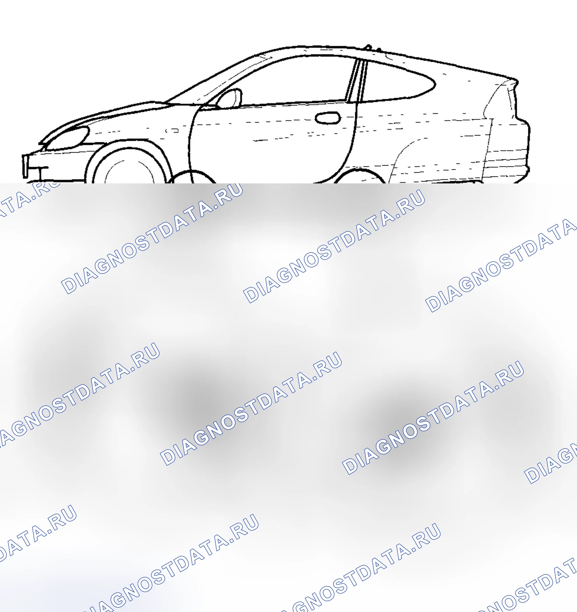 Рис. 62: Рамный подъемник. Honda Insight ZE1